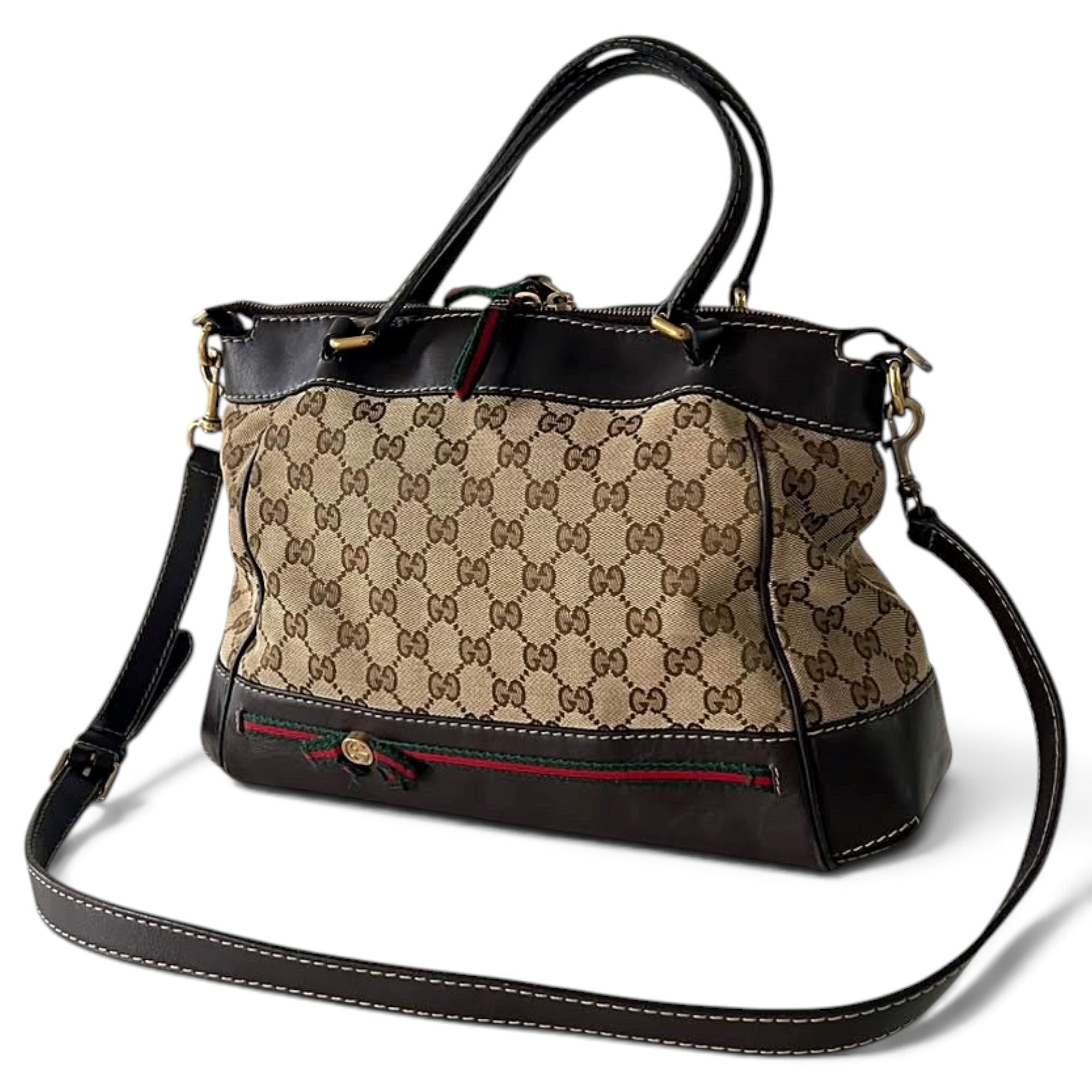 Leather crossbody bag