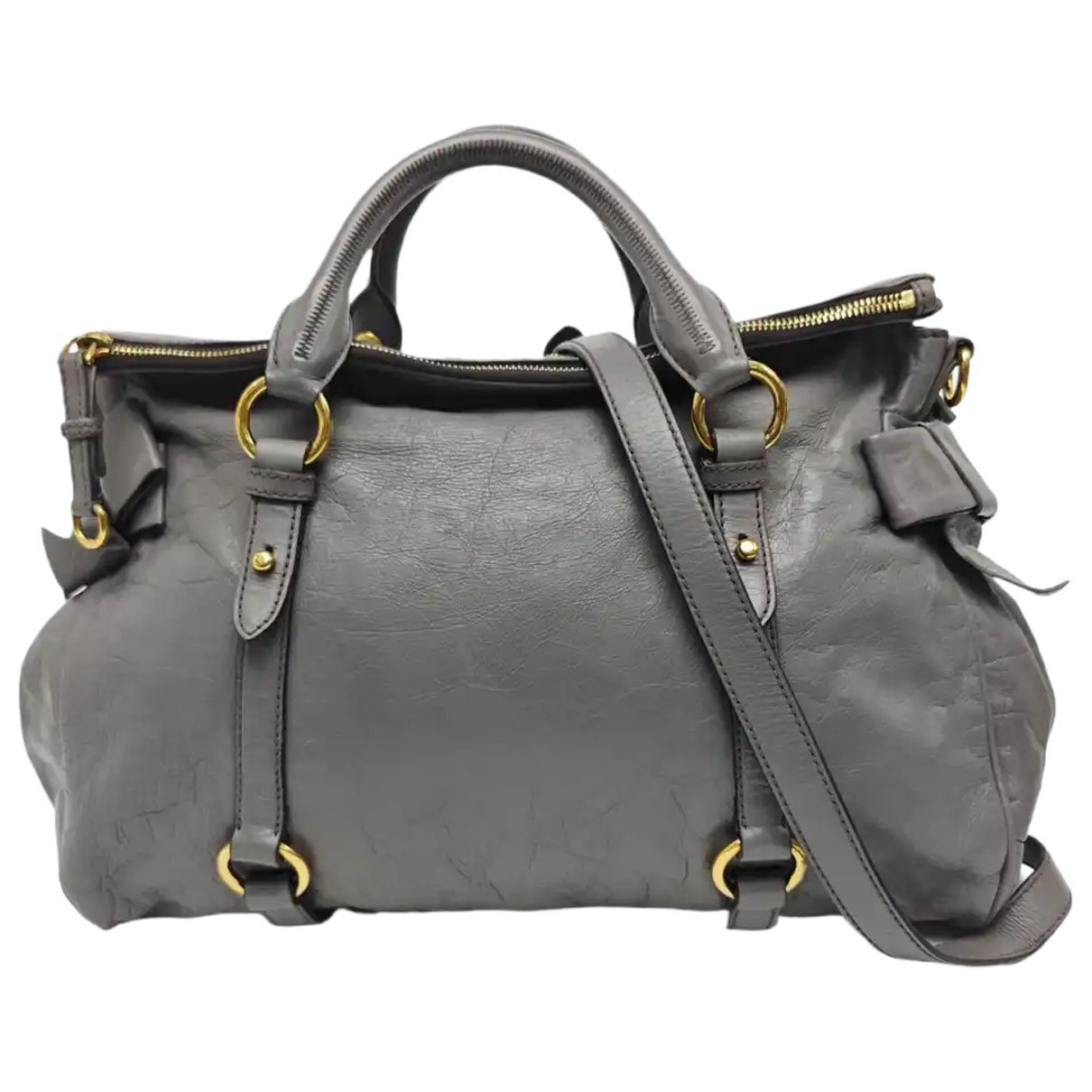 Miu Miu Bow bag leather handbag