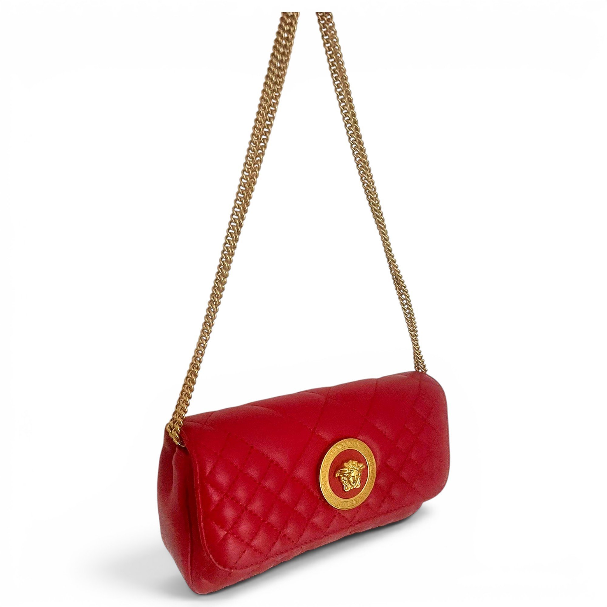 Icon leather crossbody bag