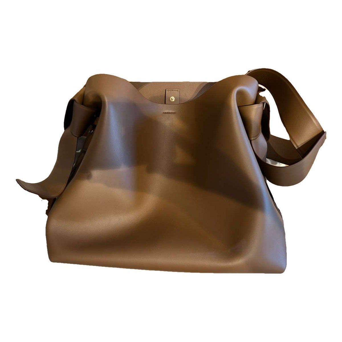 Musubi leather handbag