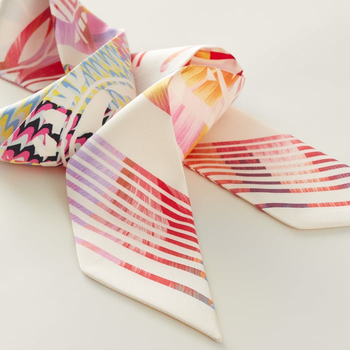 Ex-libris Marble Silk Twilly