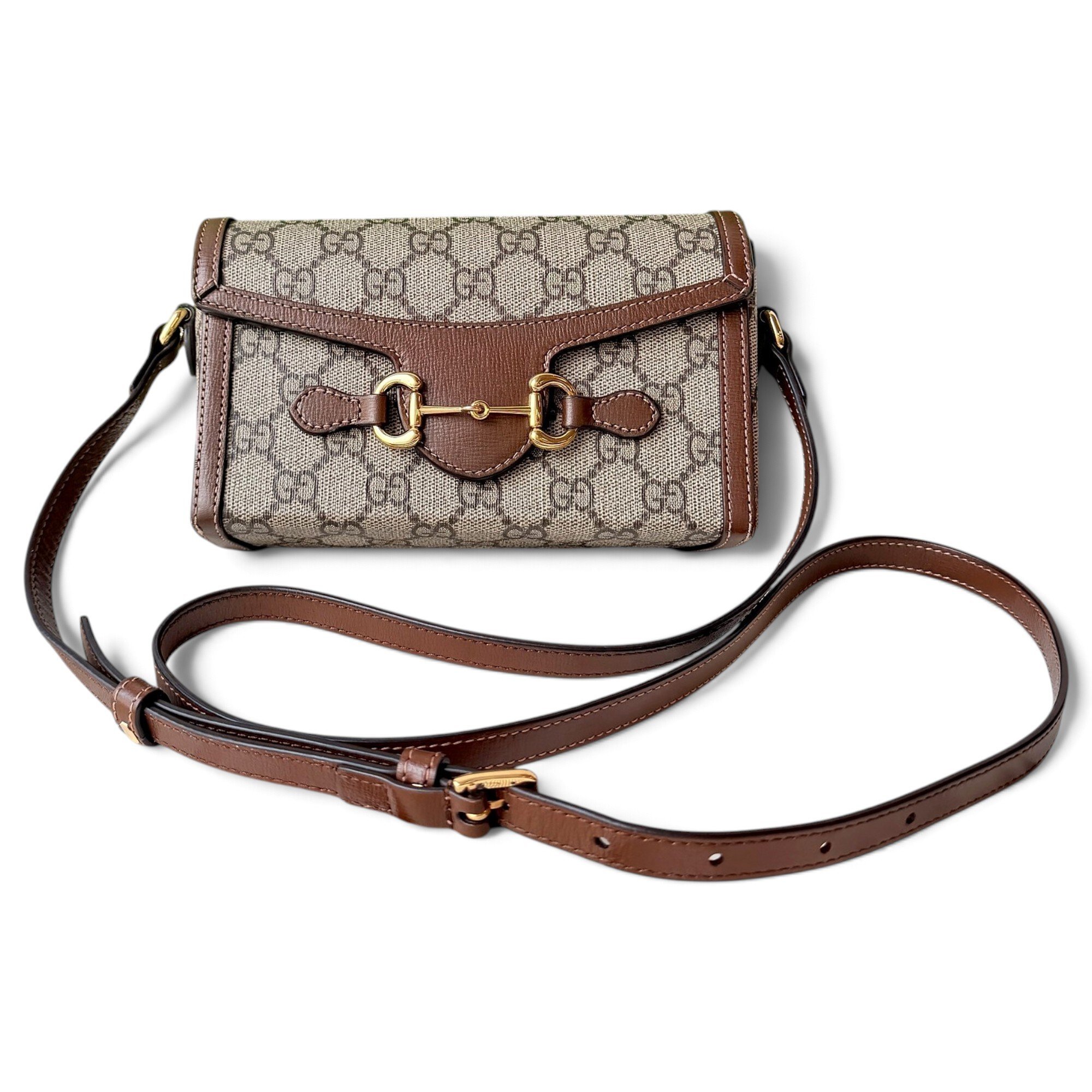 Horsebit 1955 leather crossbody bag