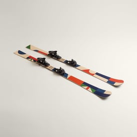 Off Piste pair of alpine skis