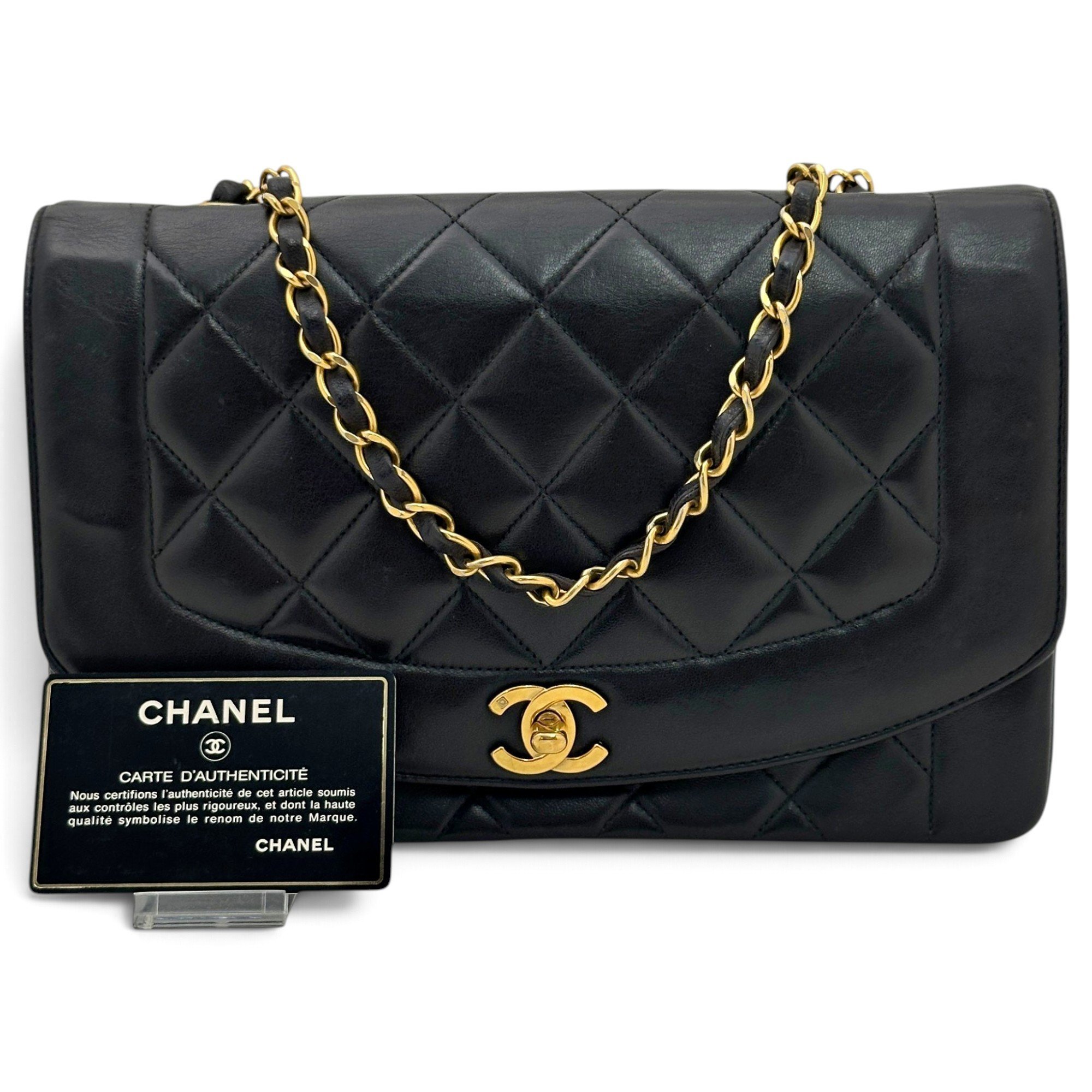 Diana leather handbag