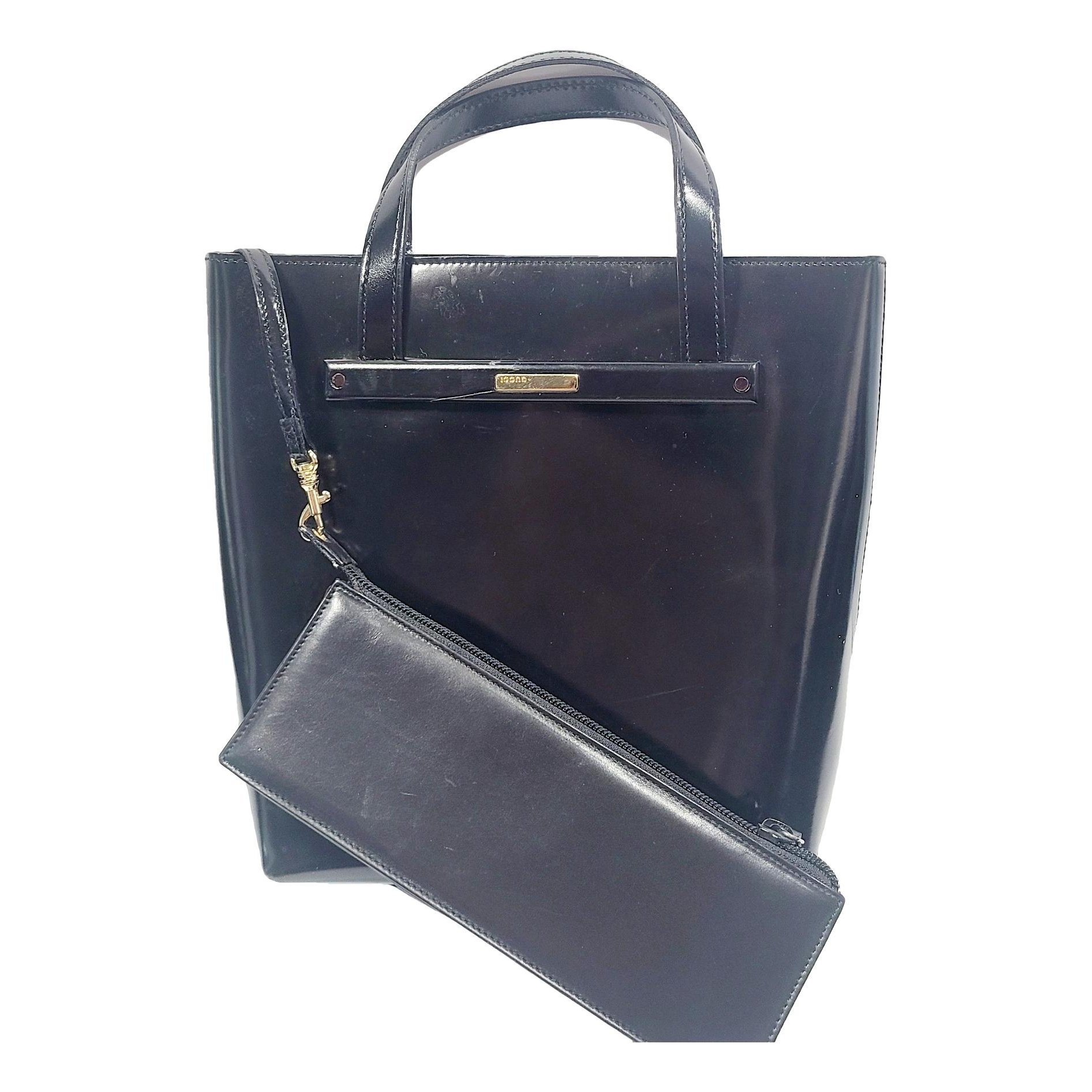 Leather satchel