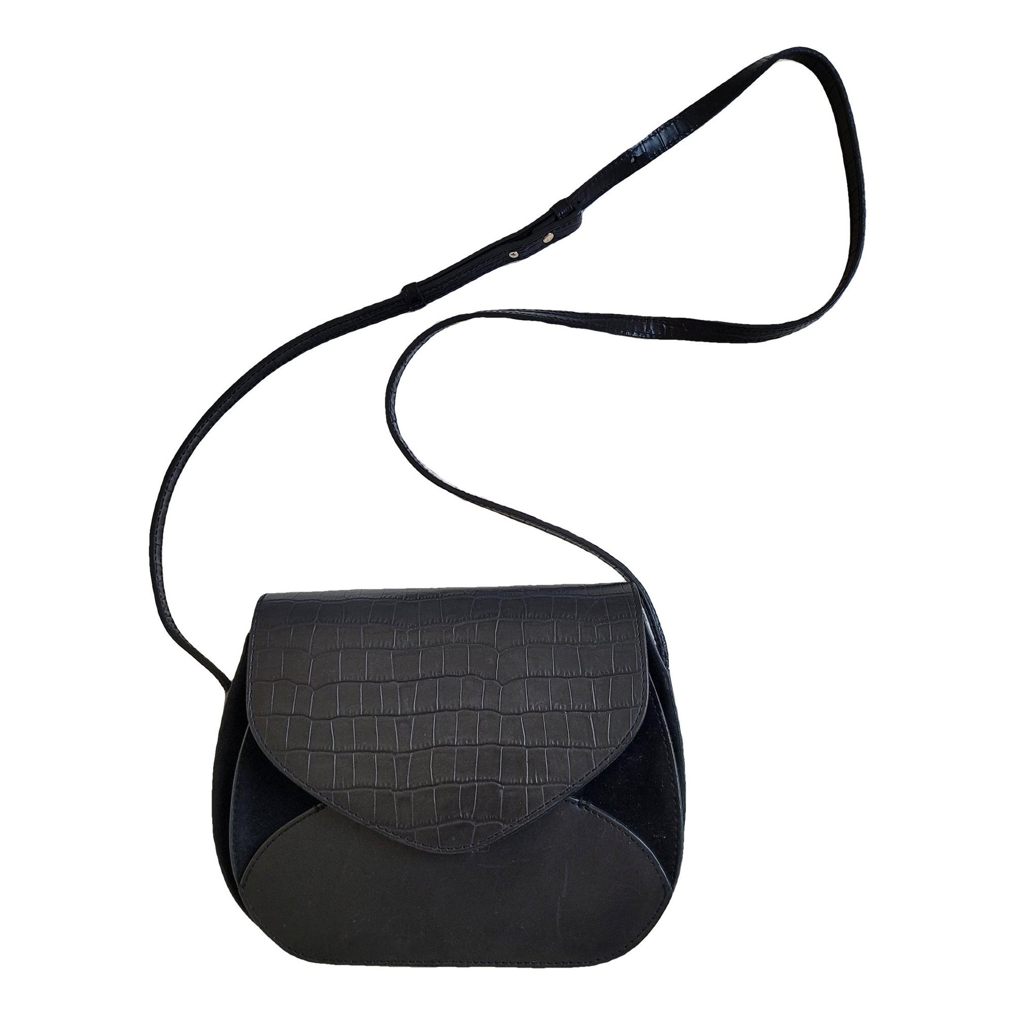 Leather crossbody bag