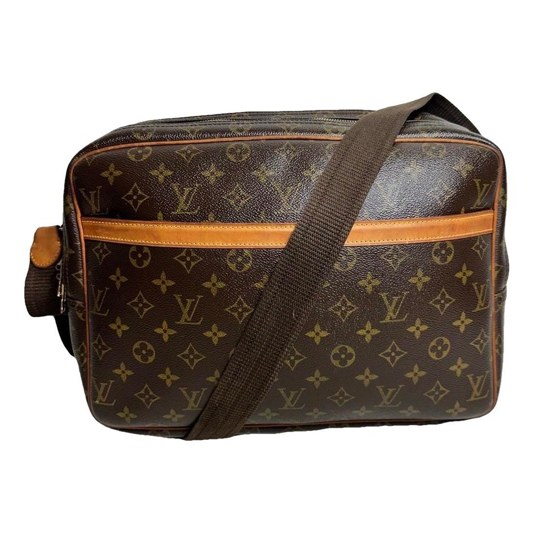 Reporter leather handbag