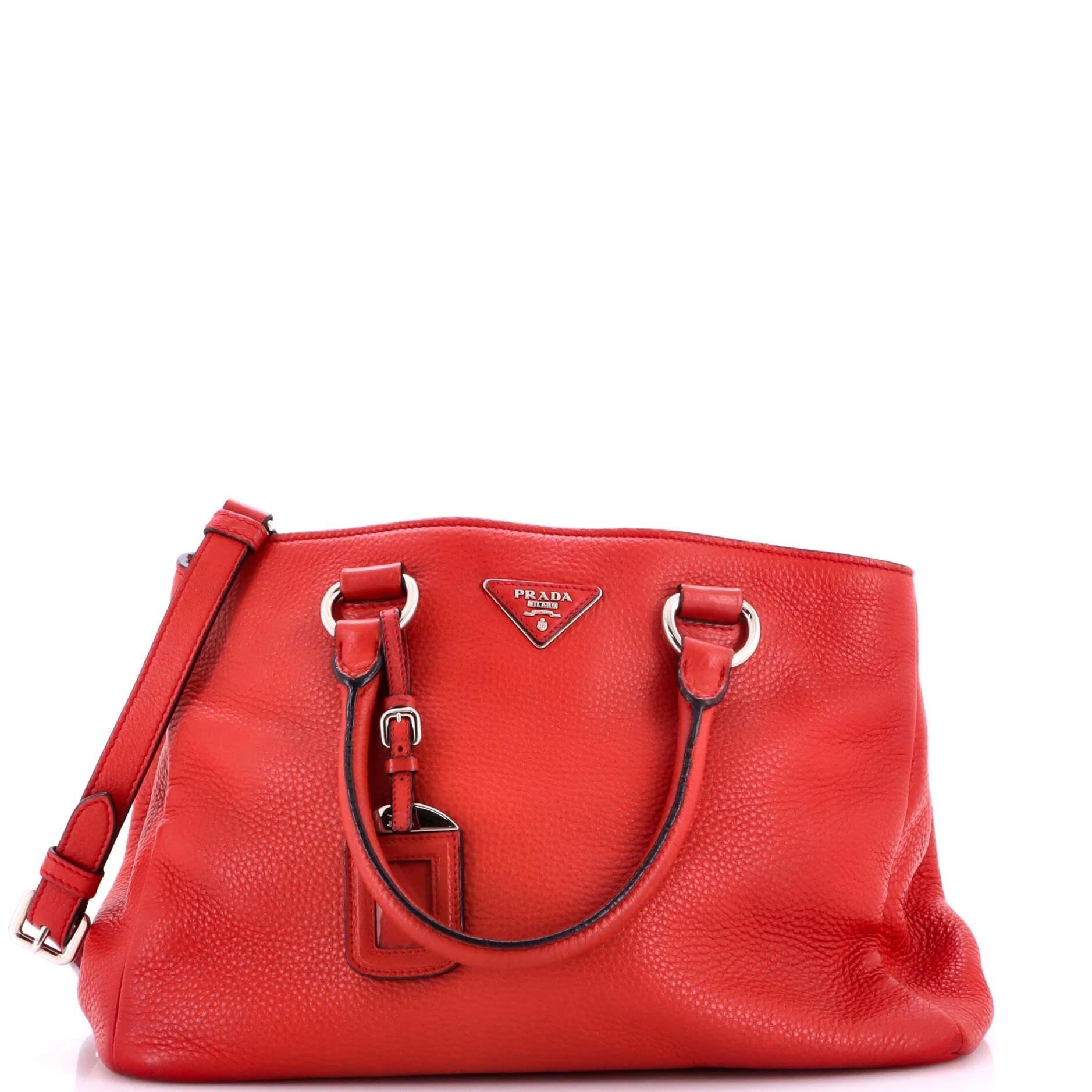 Leather tote