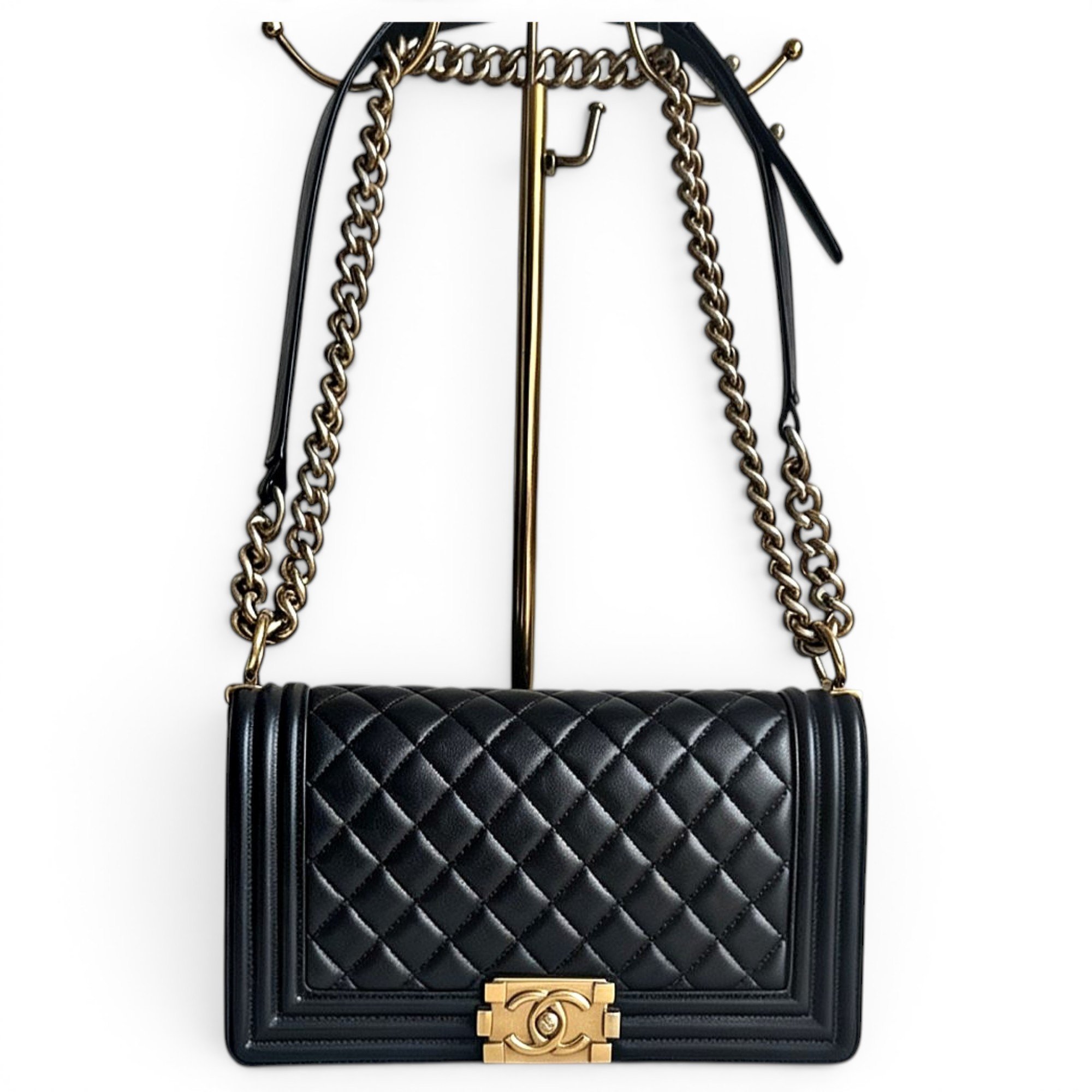 Boy leather handbag