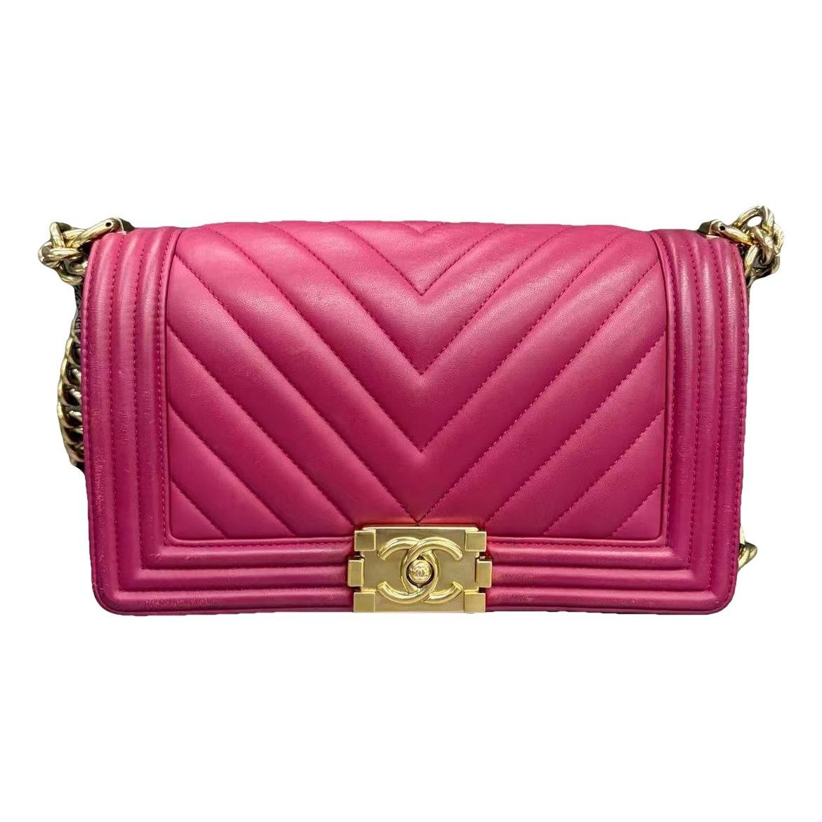 Boy leather crossbody bag