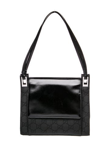 GG Canvas Shoulder Bag Vintage