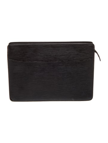 Epi Leather Pochette Homme