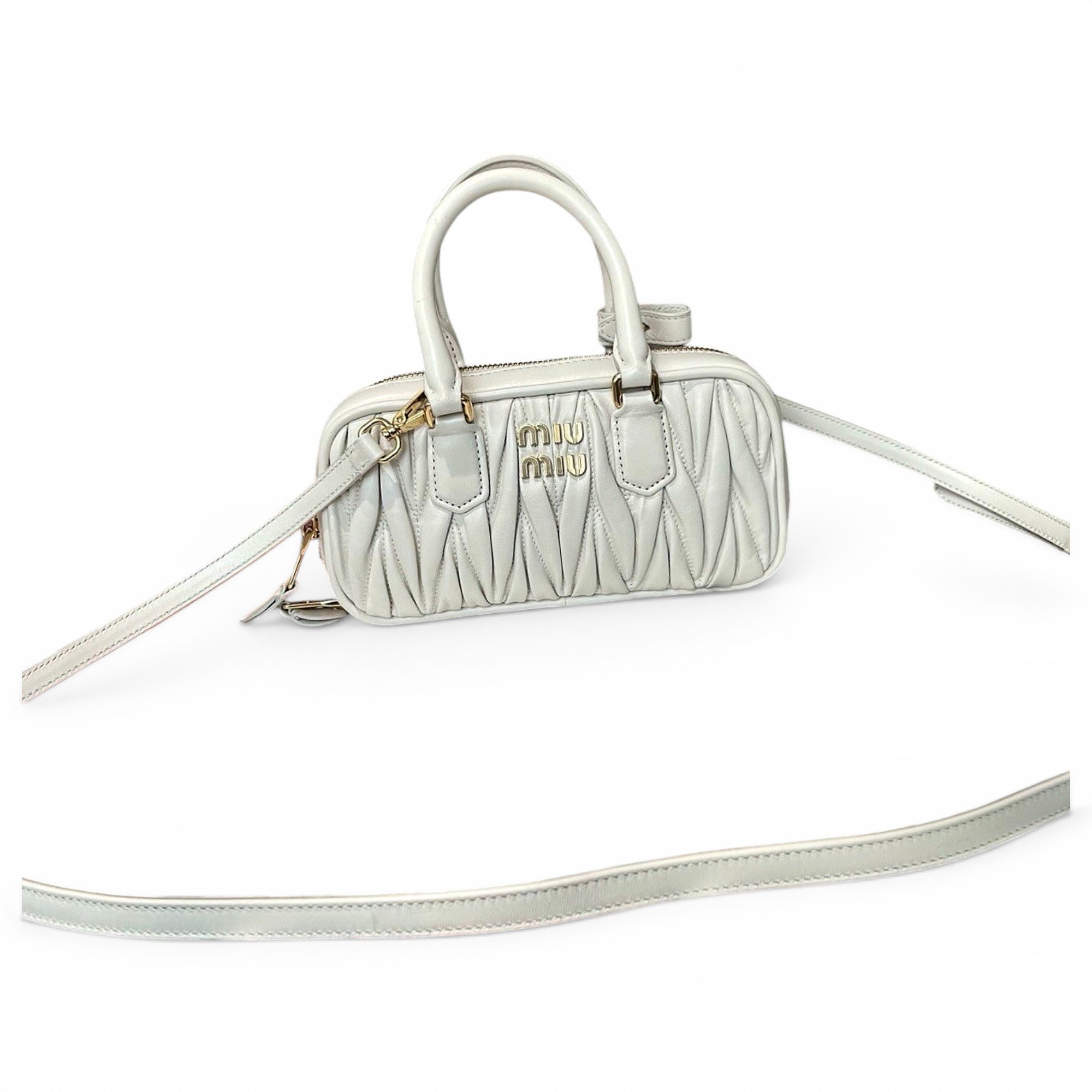 Arcadie leather handbag