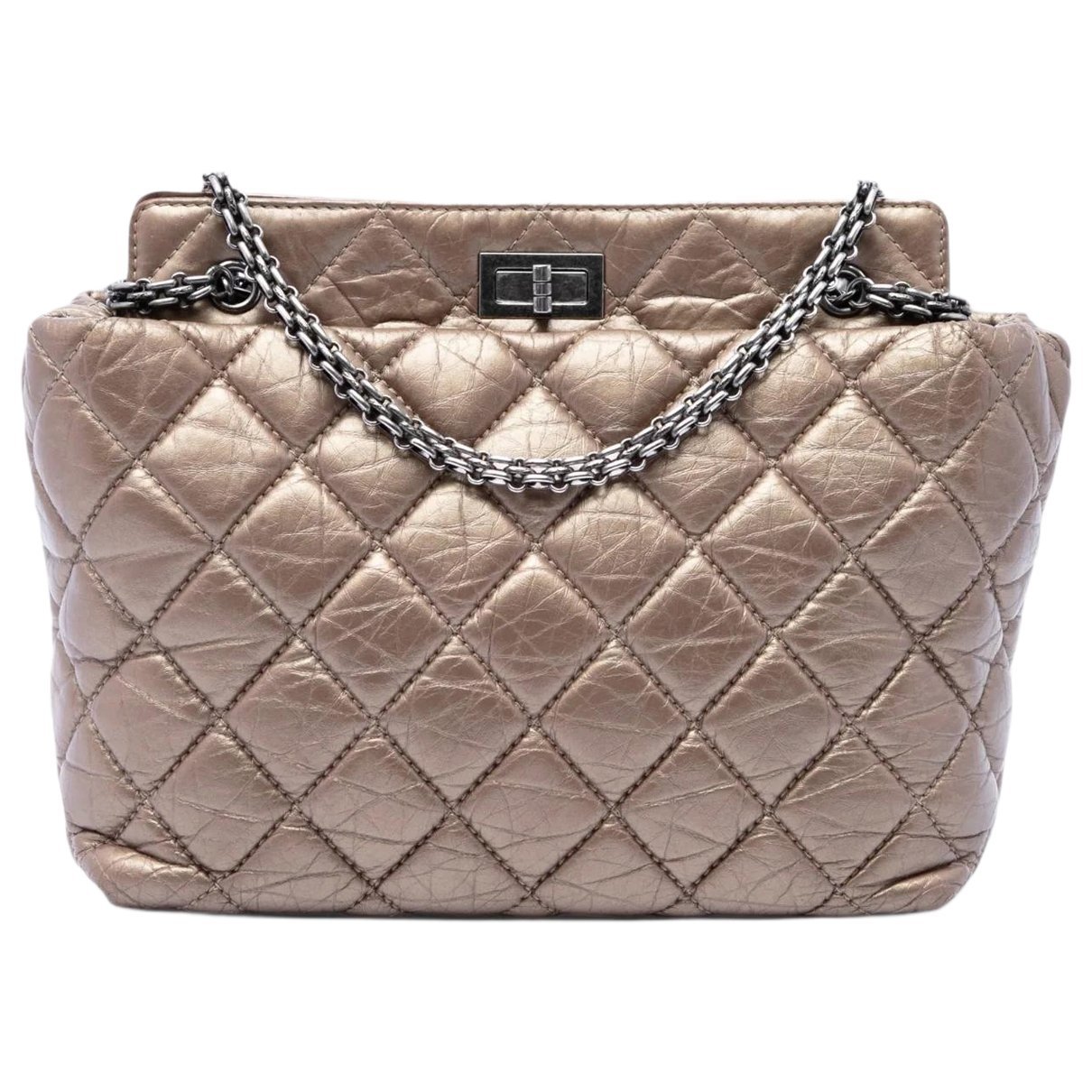 2.55 leather tote