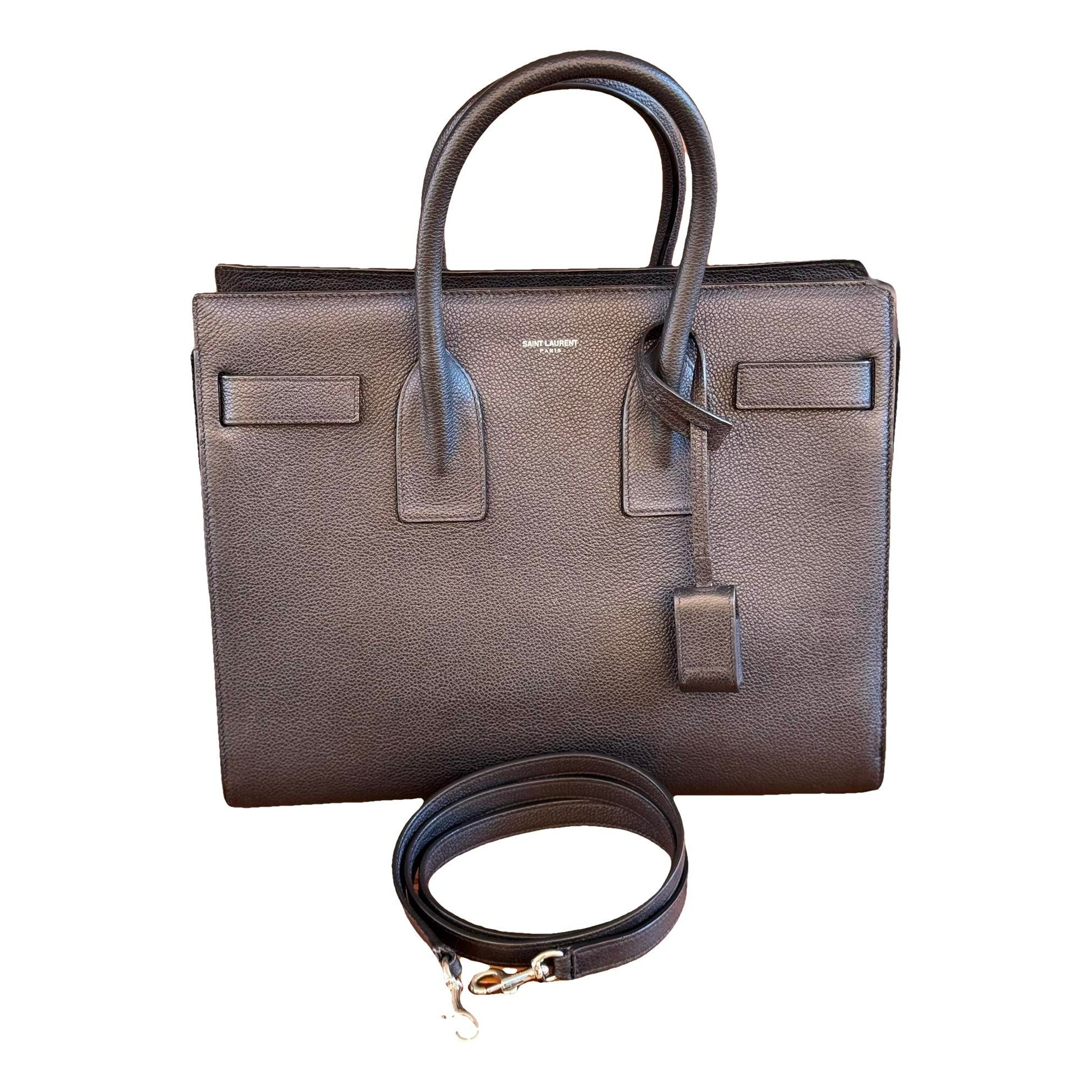 Sac de Jour leather tote