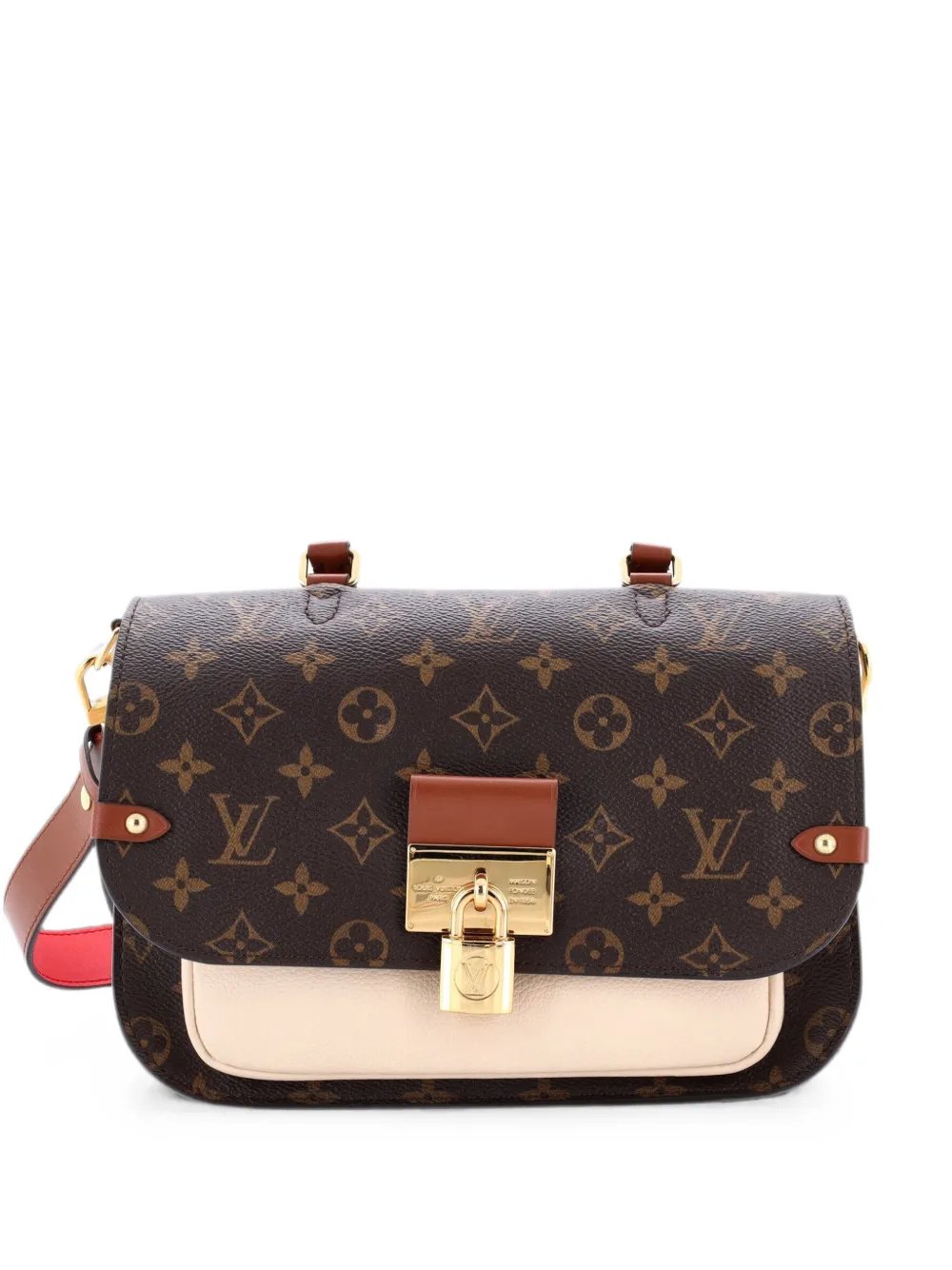 Vaugirard Handbag Monogram Canvas with Leather satchel