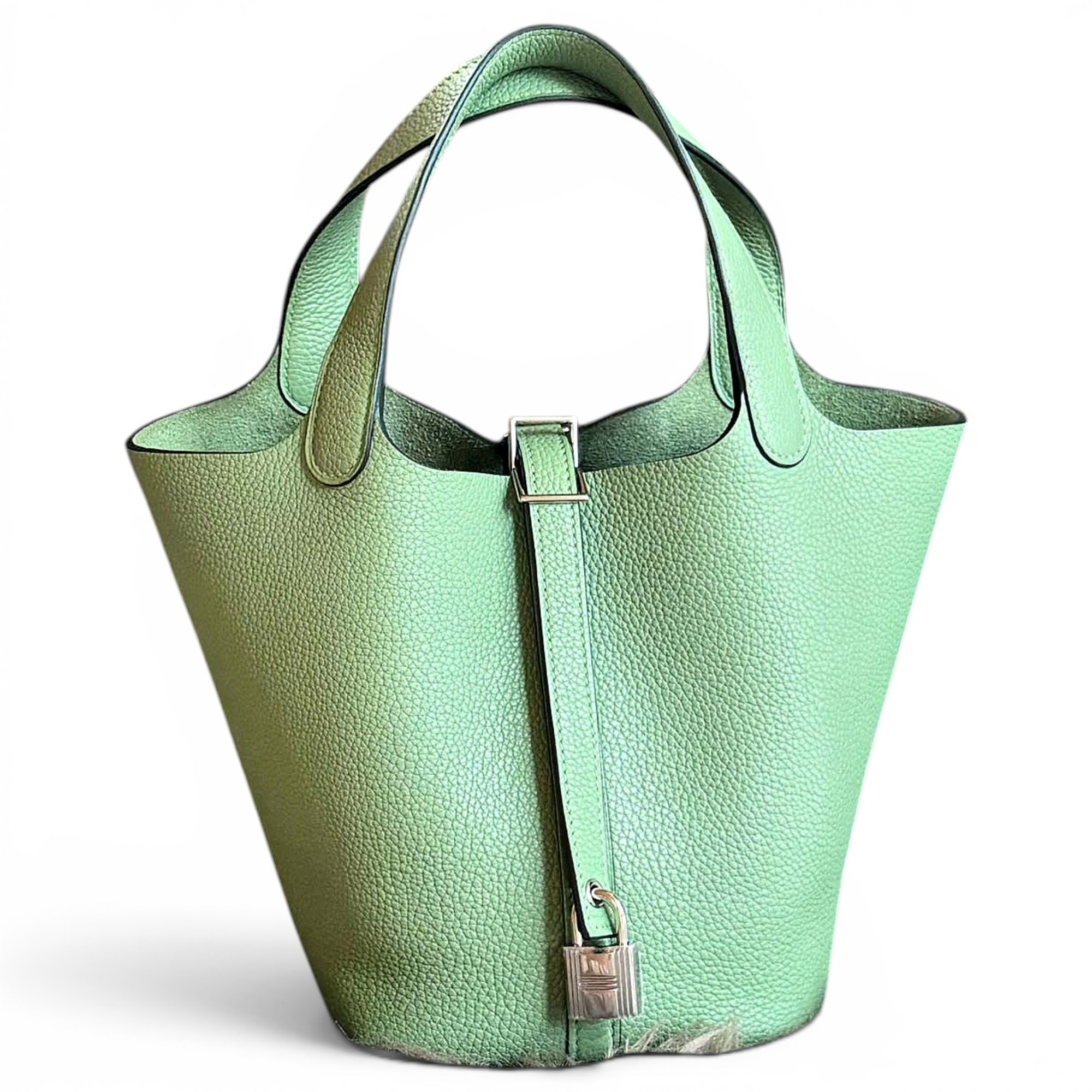 Picotin leather handbag