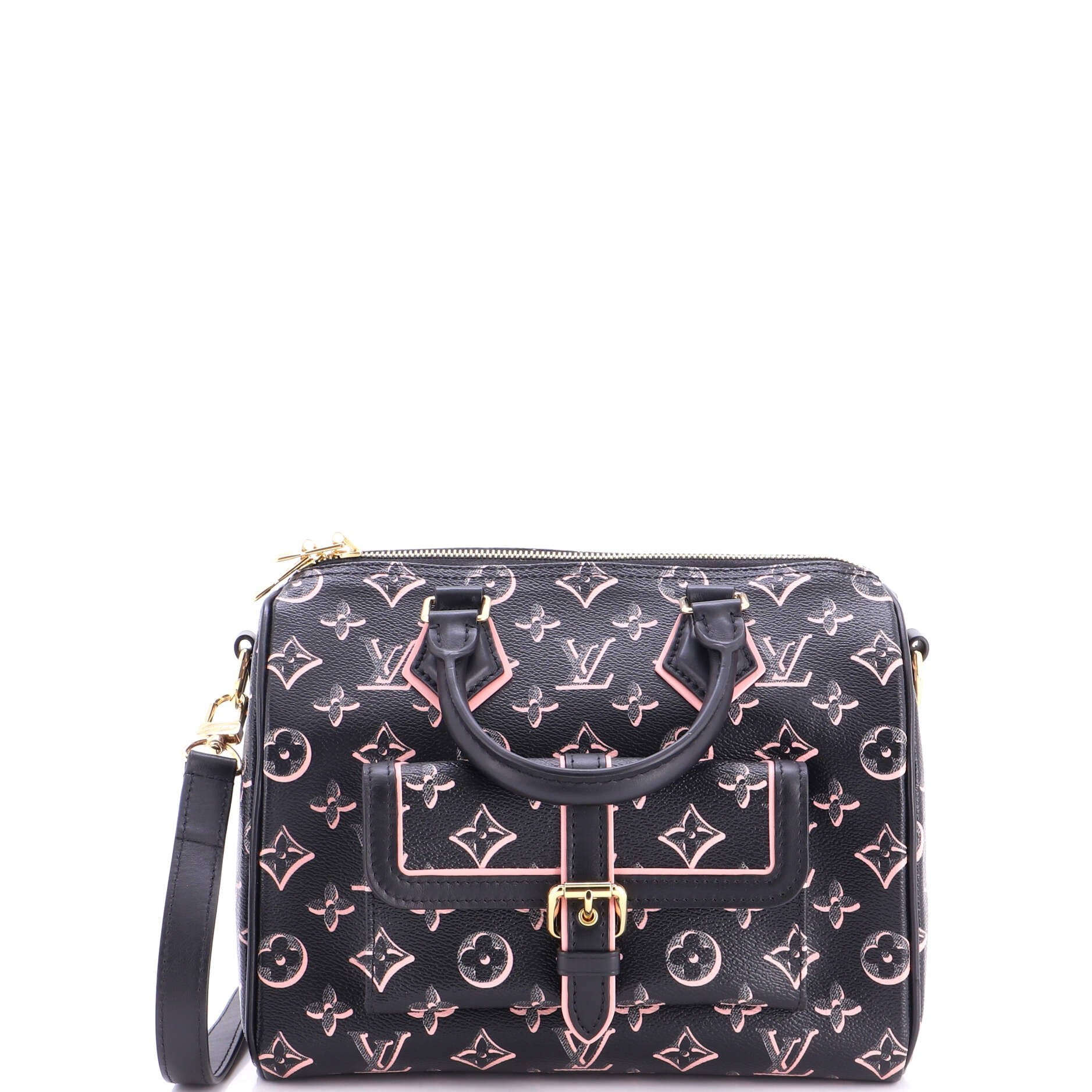 Speedy Bandouliere Bag Fall for You Monogram Canvas 25