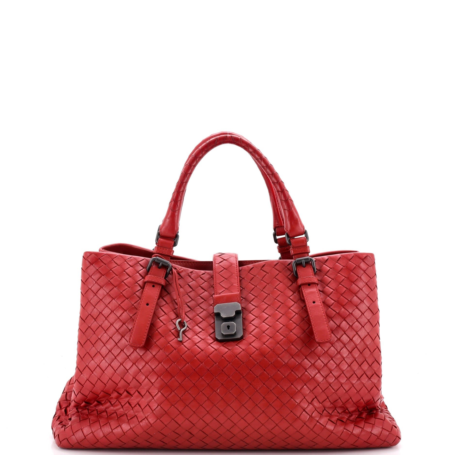 Roma Bag Intrecciato Nappa Medium