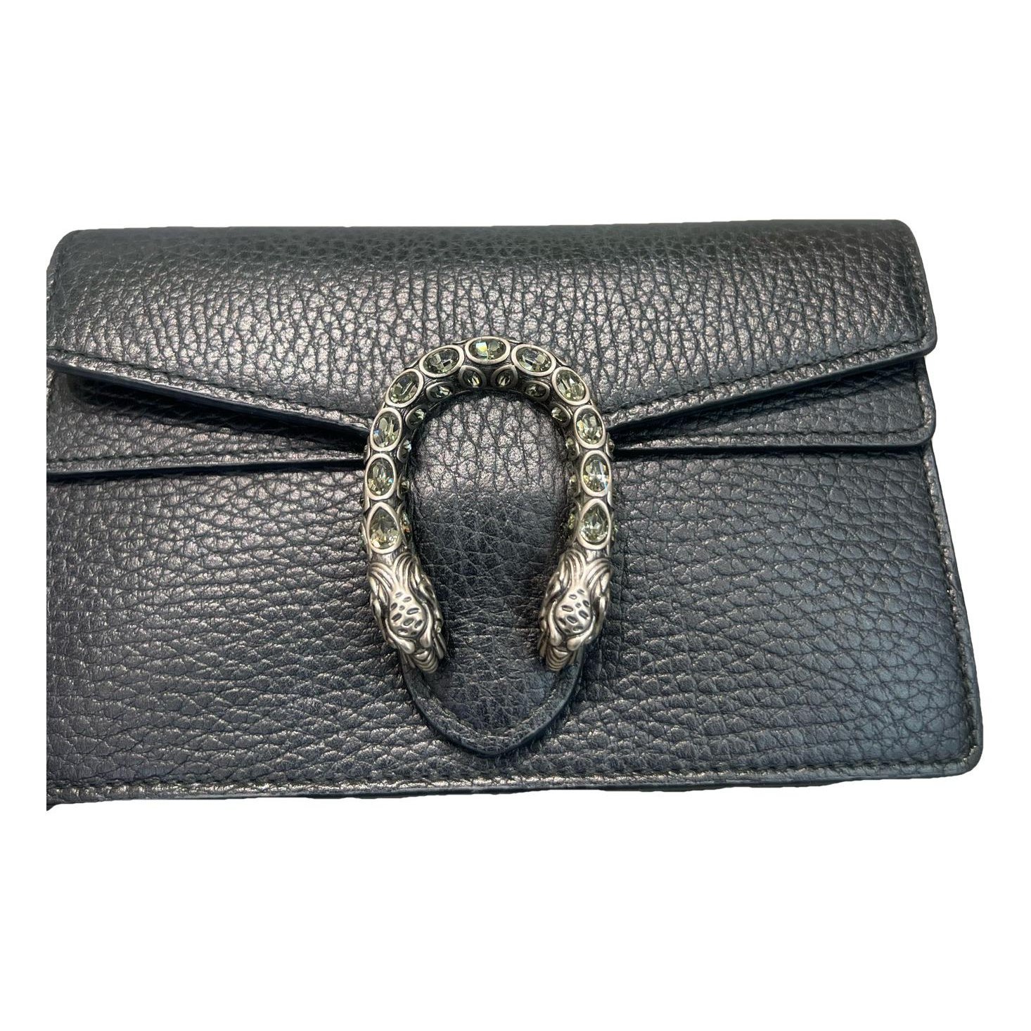 Dionysus Super Mini leather crossbody bag