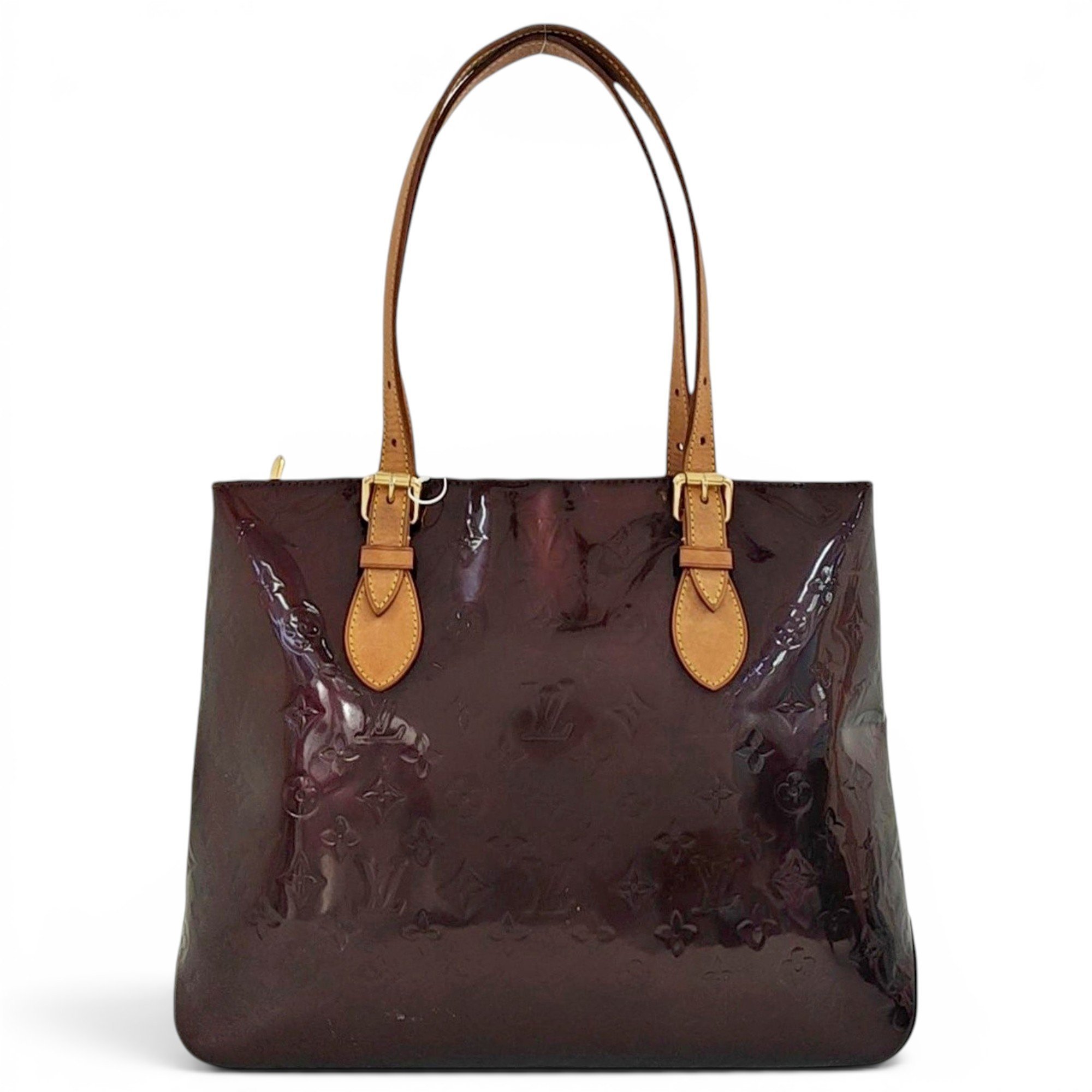 Brentwood patent leather handbag