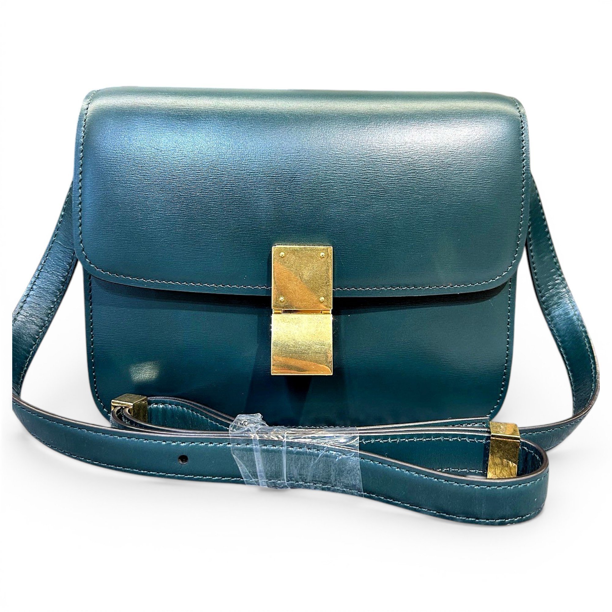 Classic leather handbag