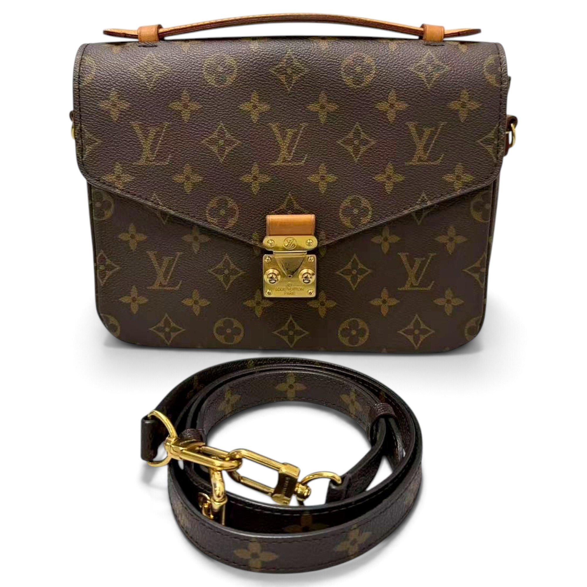 Metis leather crossbody bag