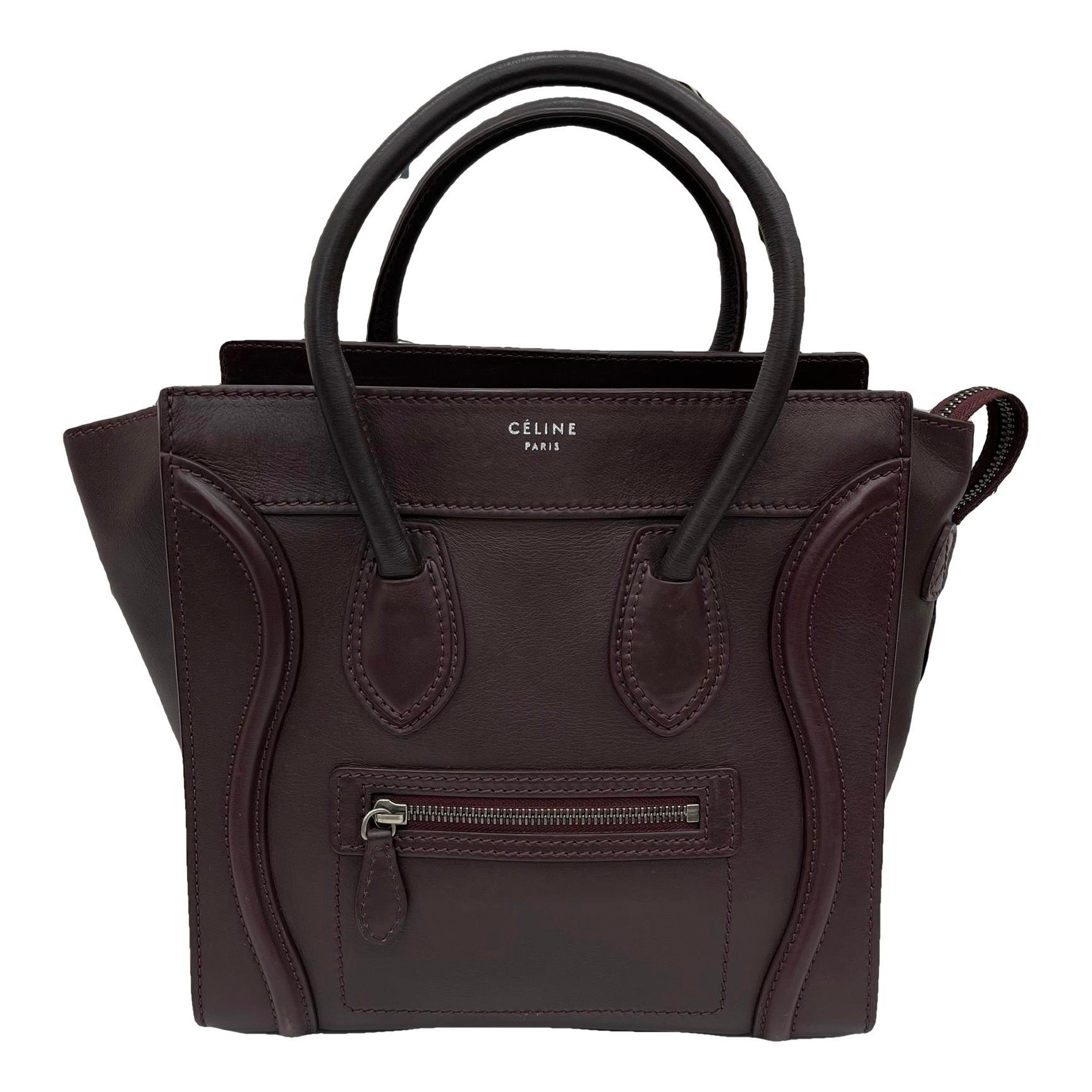 Luggage leather handbag