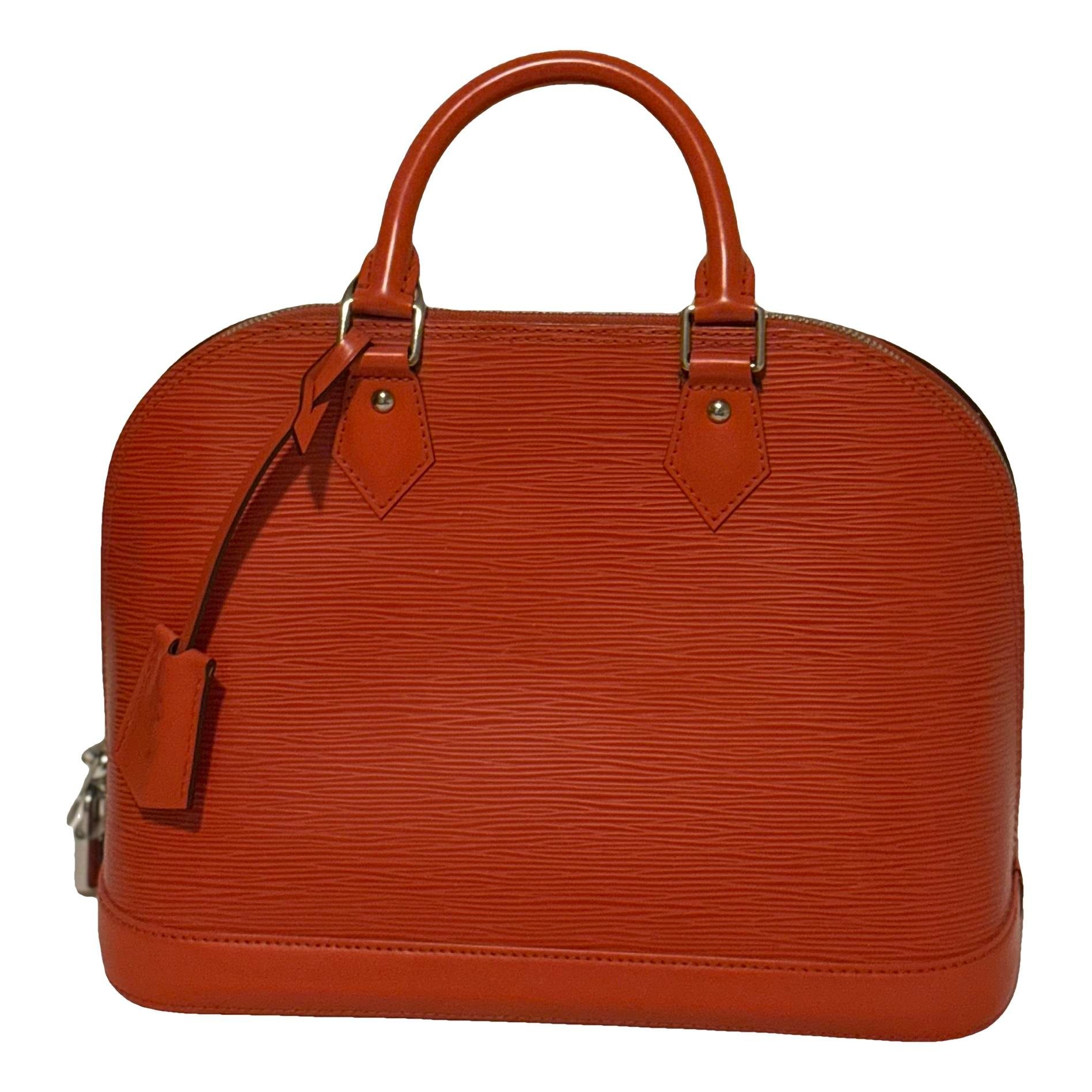 Alma leather handbag