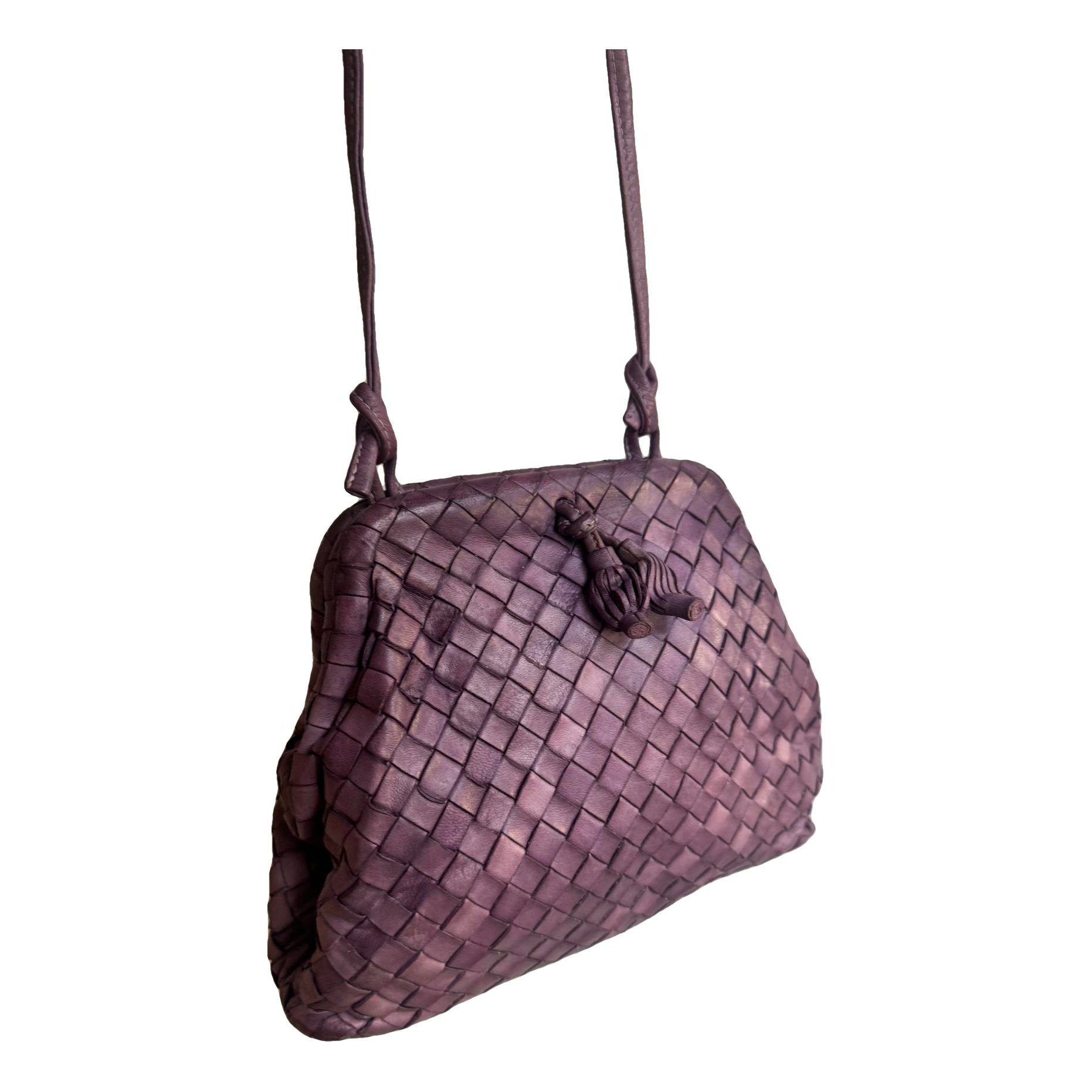 Leather crossbody bag
