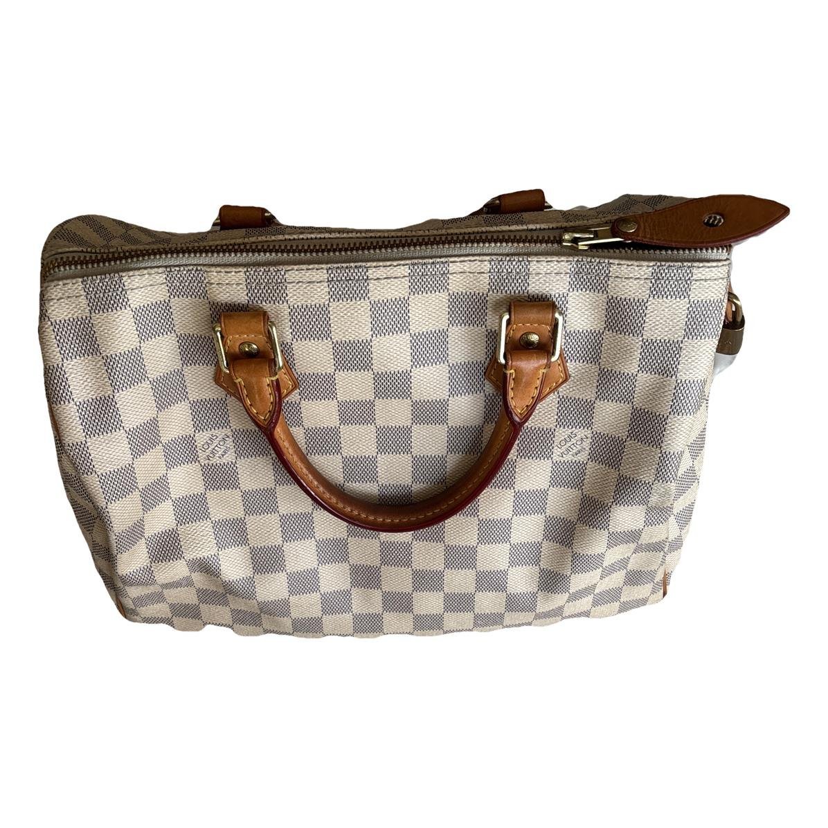 Louis Vuitton Speedy cloth handbag