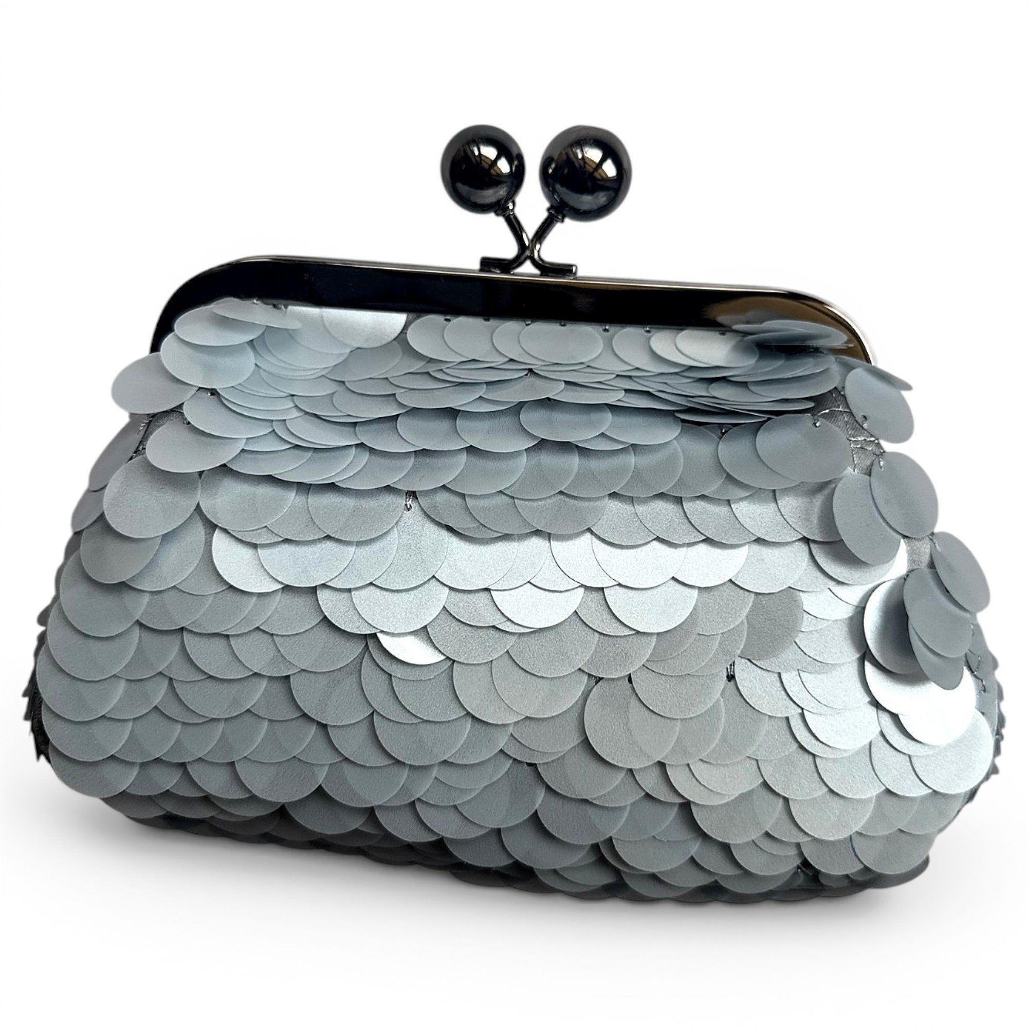 Max Mara Glitter clutch bag