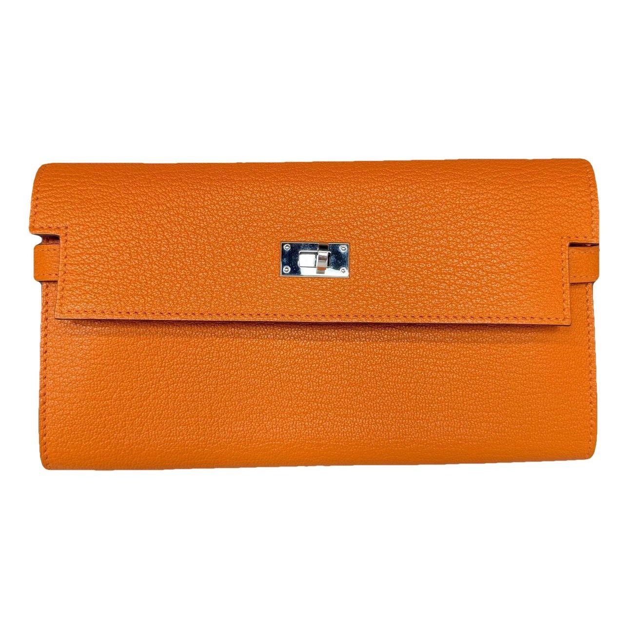 Kelly to go leather clutch bag
