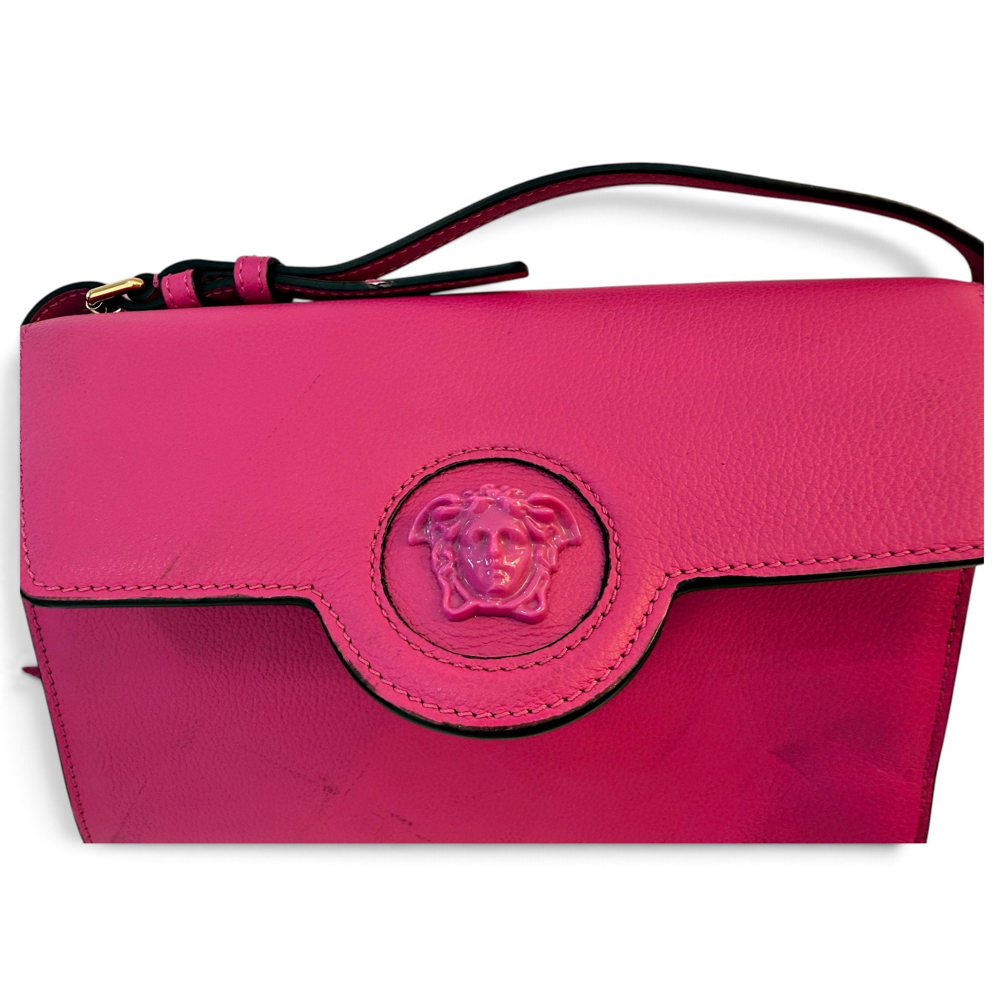 La Medusa leather crossbody bag