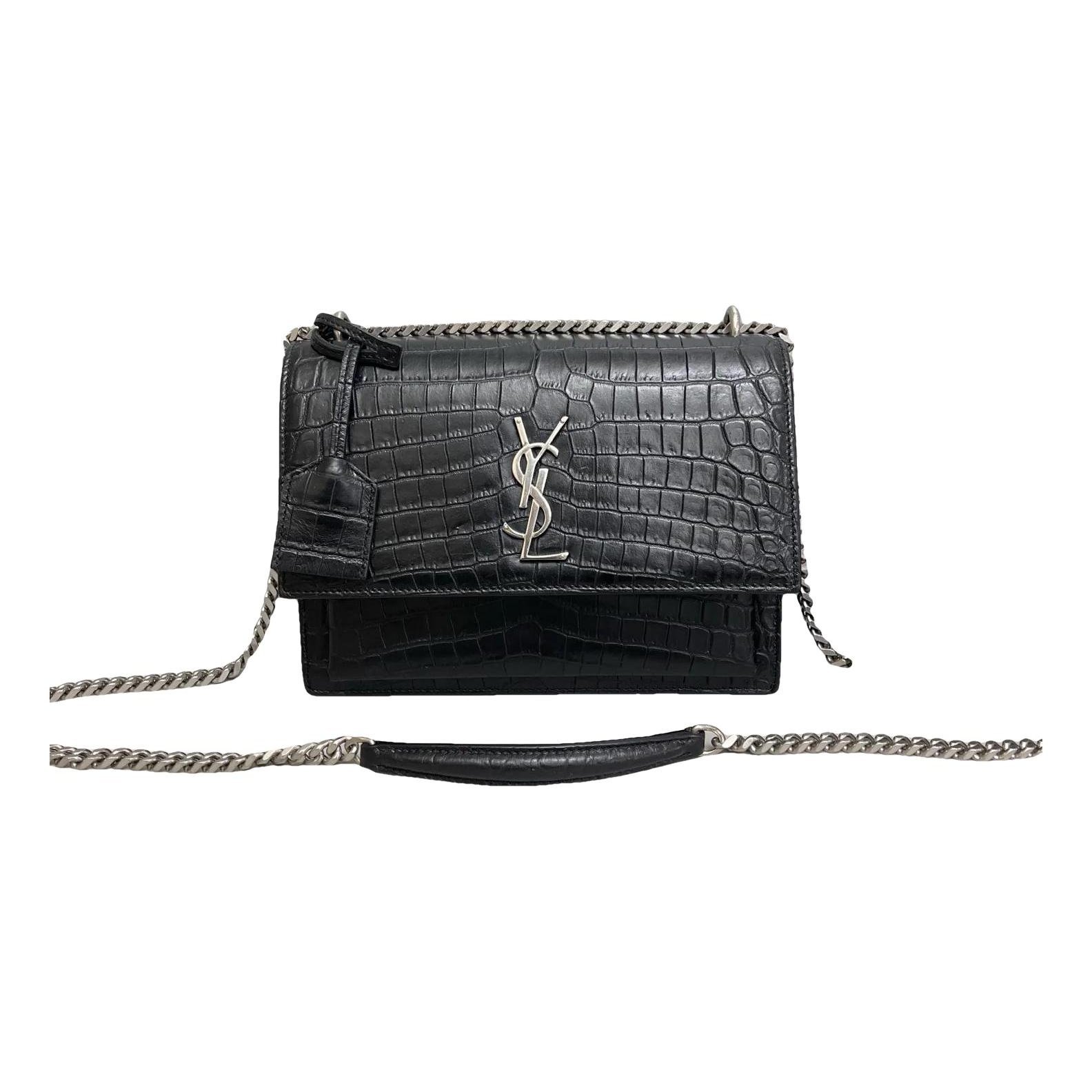 Sunset leather handbag