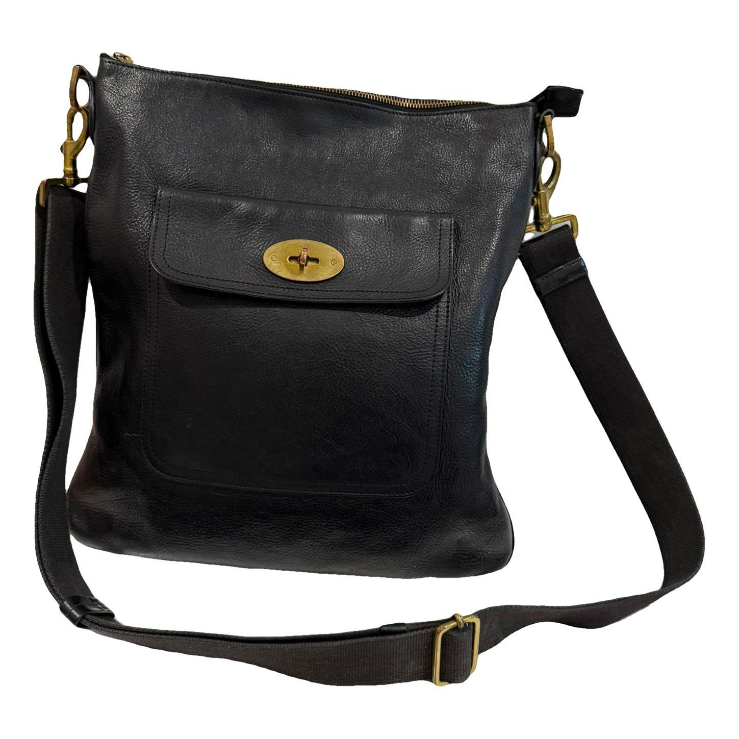 Leather crossbody bag
