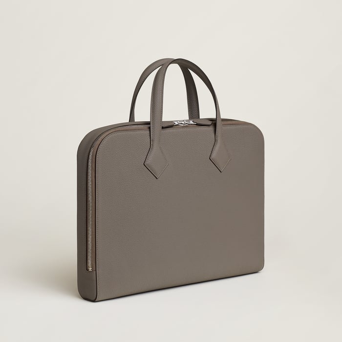 Gris Étain Victoria Light Briefcase