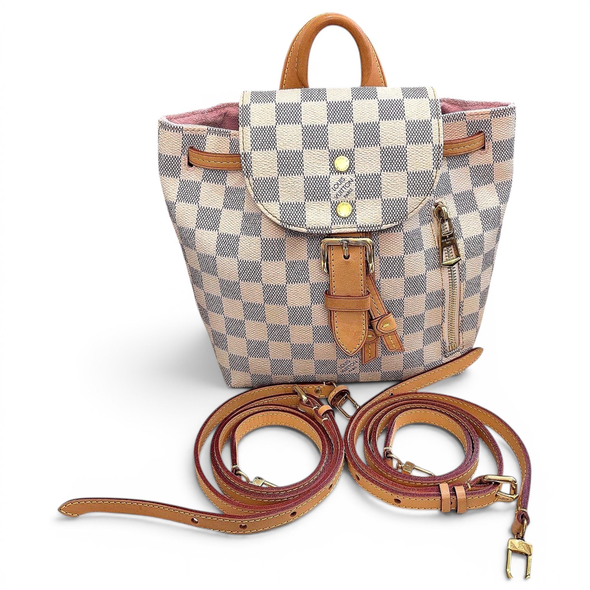 Sperone leather backpack