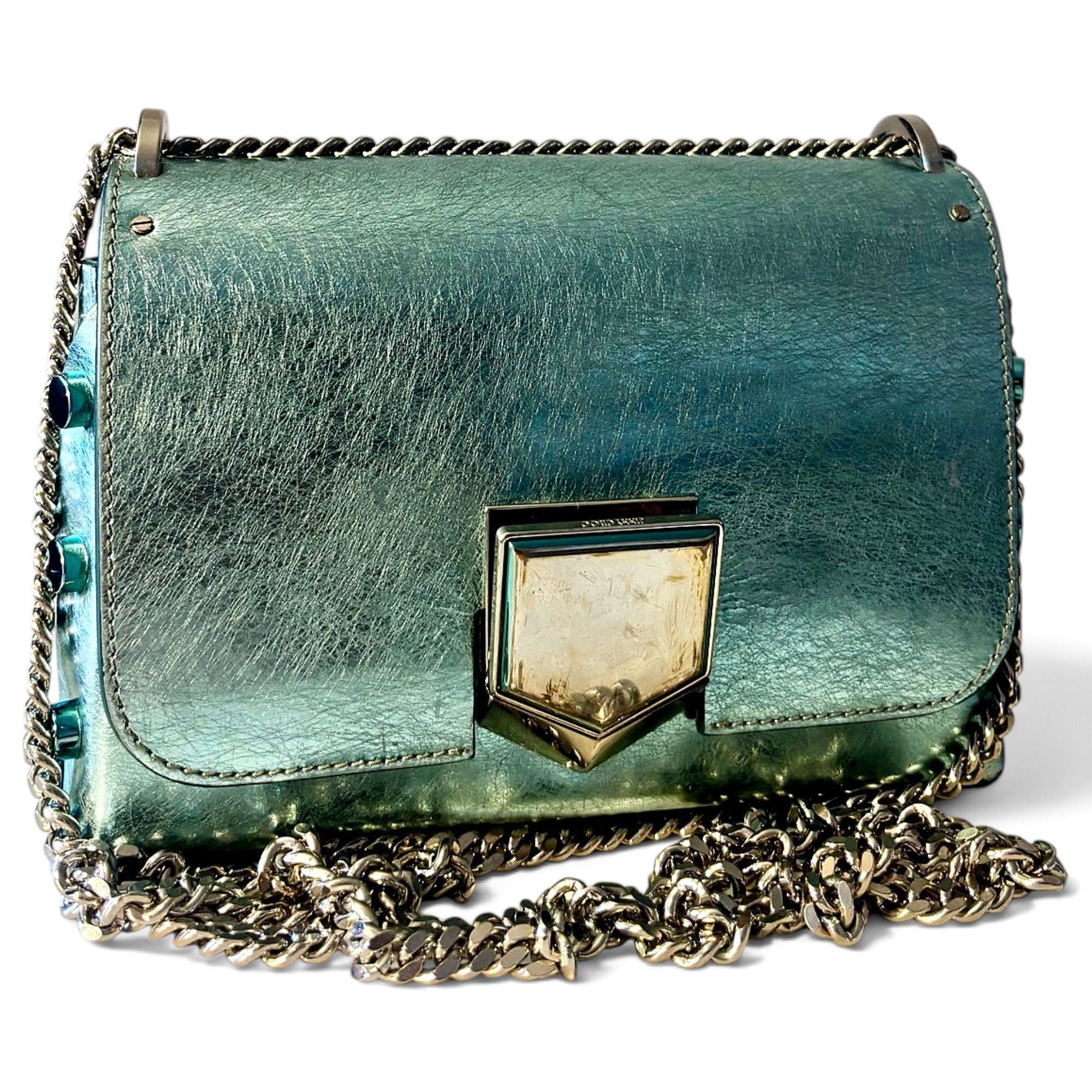 Jimmy Choo Lockett leather handbag