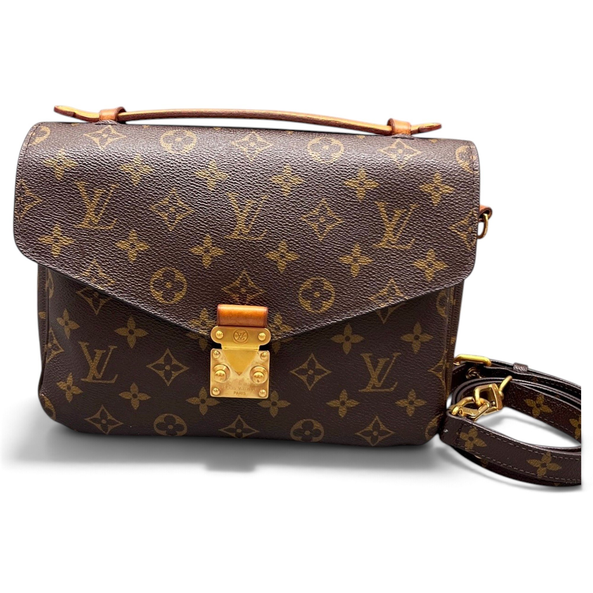 Metis leather handbag