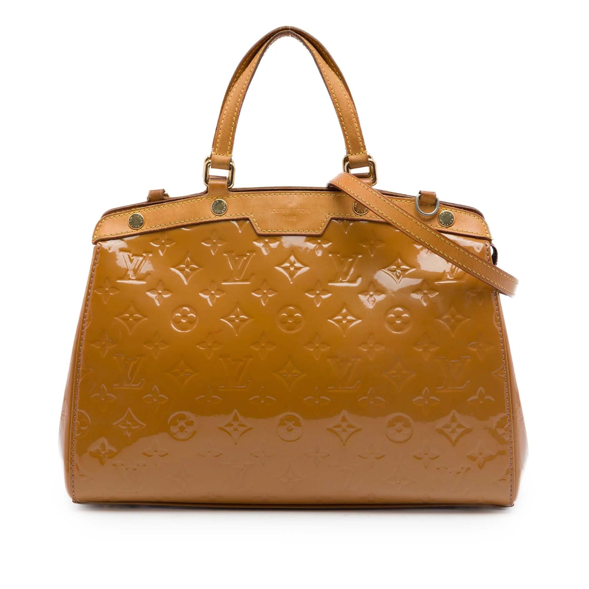 Bréa leather satchel
