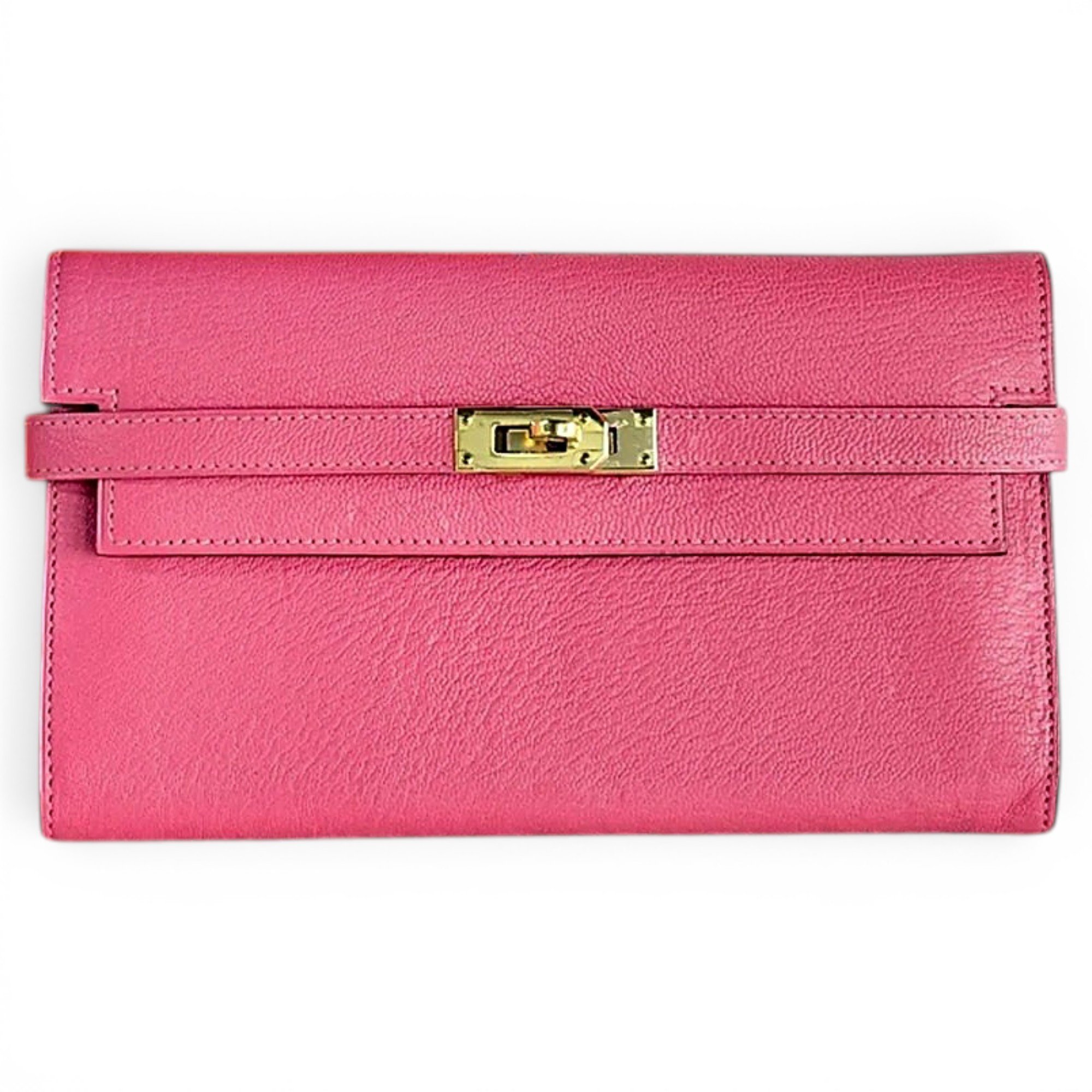 Kelly to go leather clutch bag