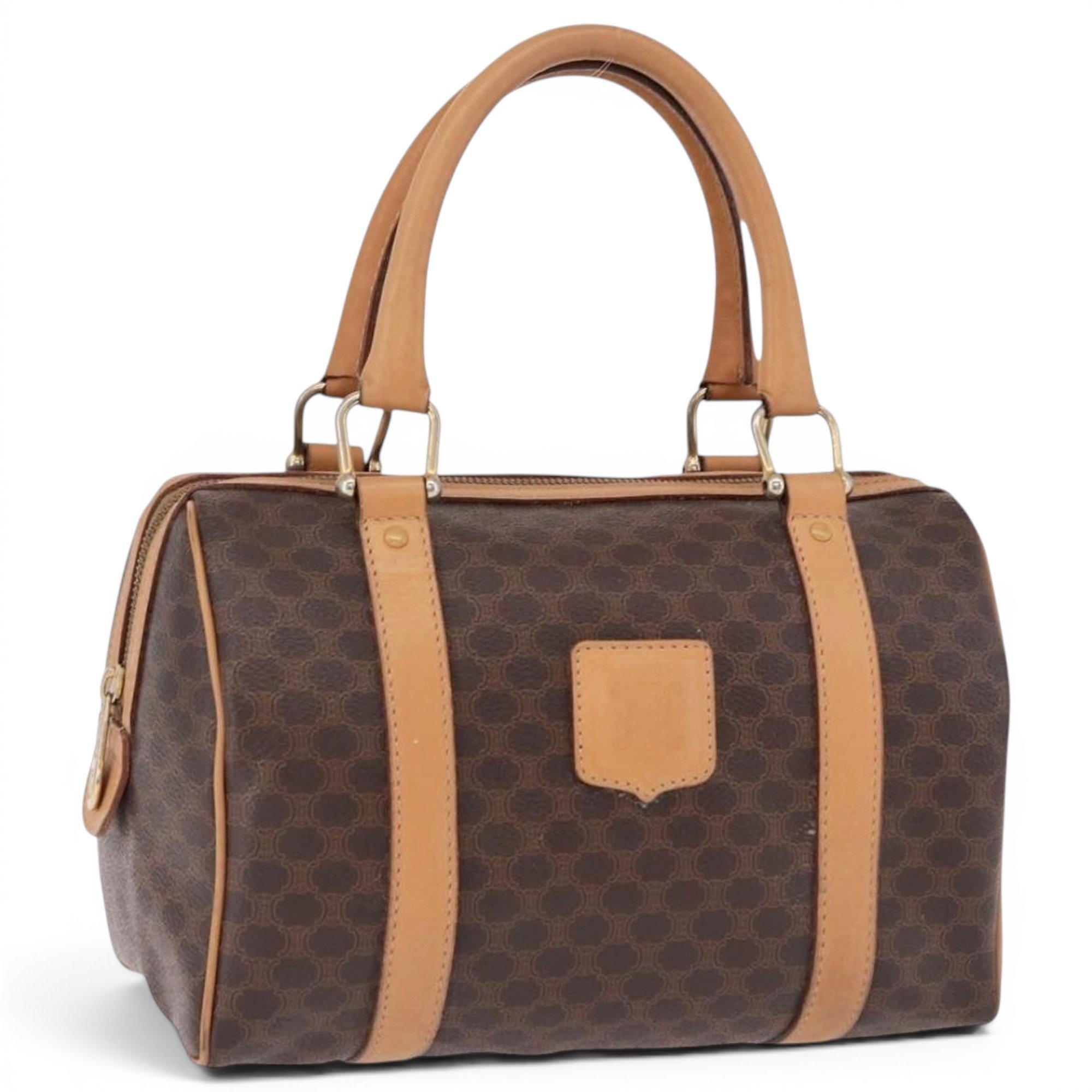 Celine Leather bowling bag