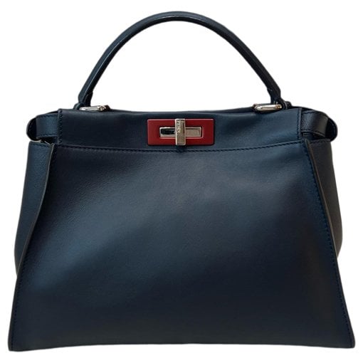 Peekaboo leather handbag