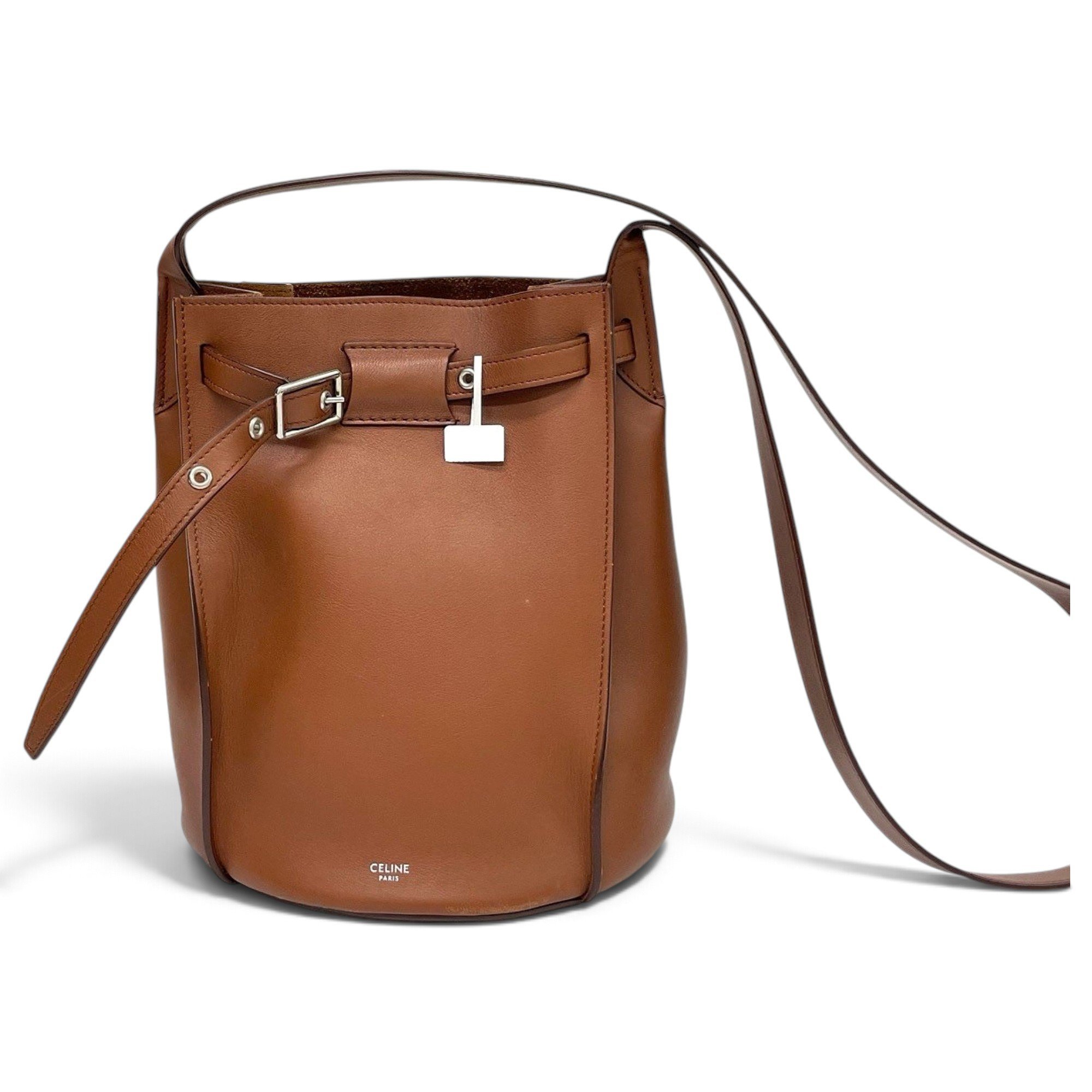 Big Bag leather handbag