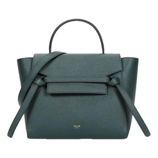 Belt leather handbag