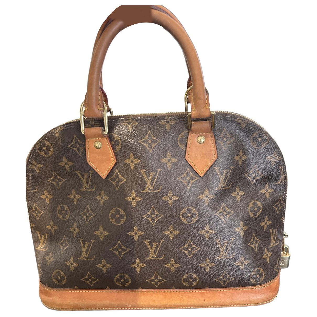 Alma leather handbag