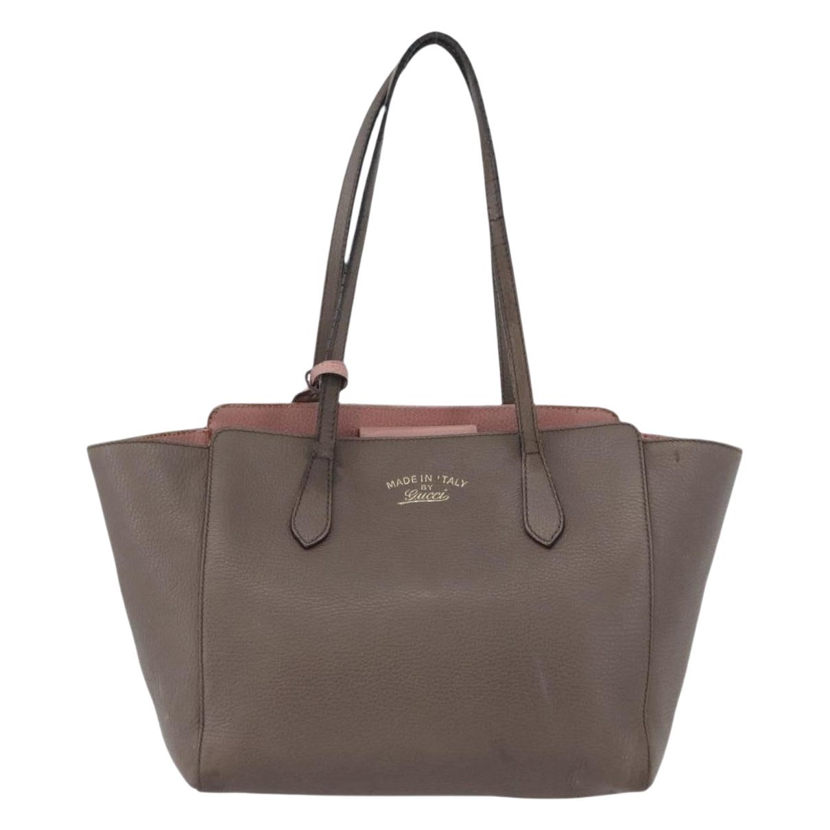 Leather tote