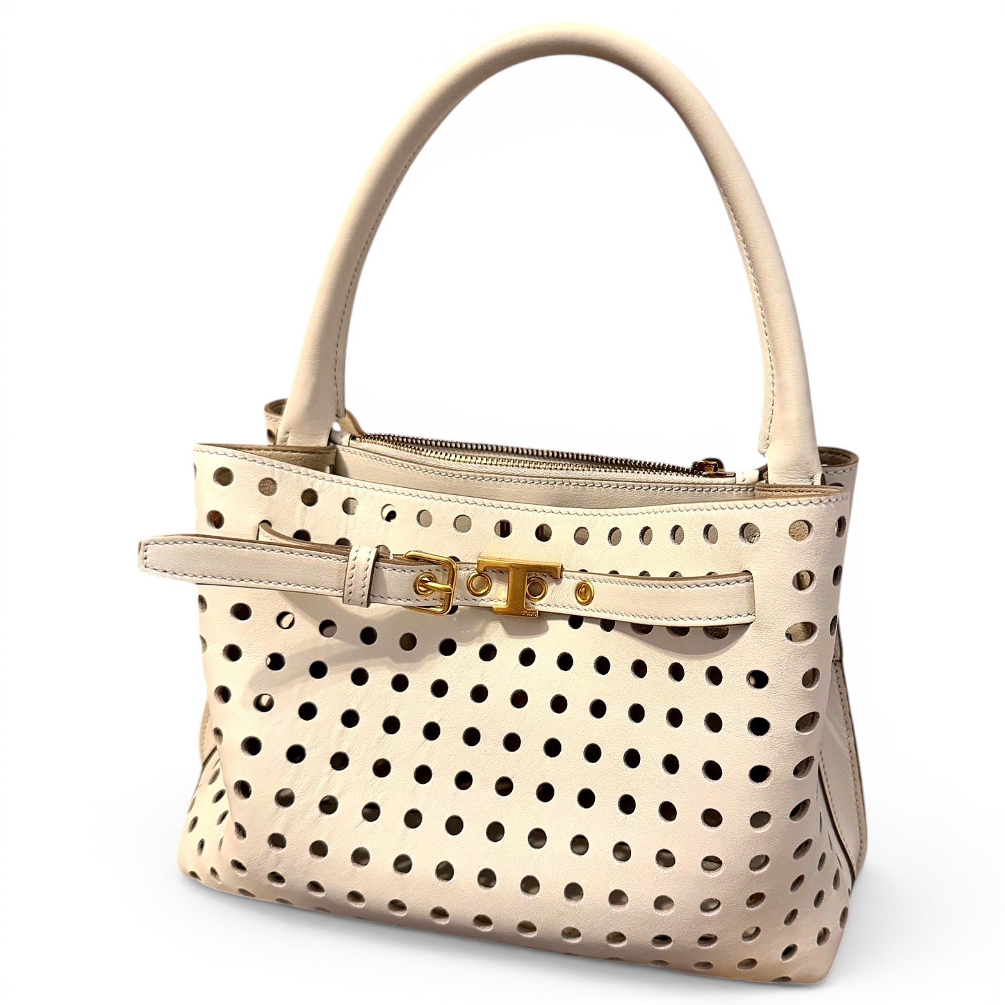 Leather handbag
