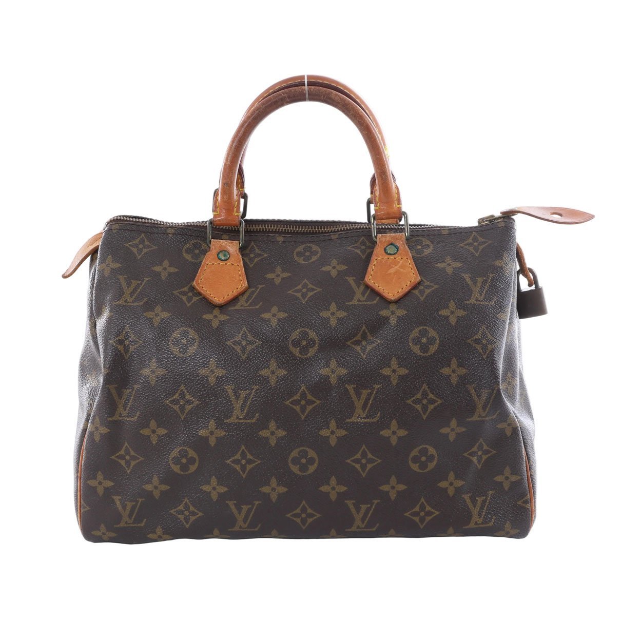Speedy leather handbag